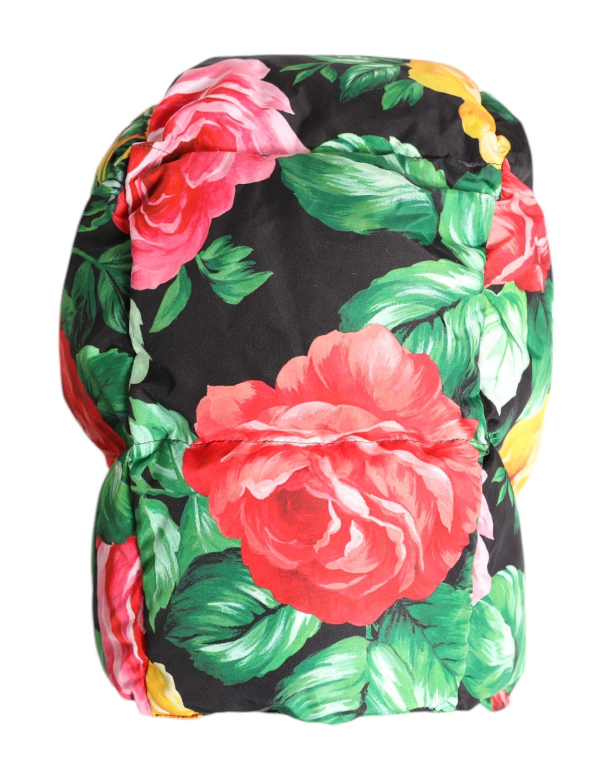 Dolce & Gabbana Multicolor Floral Print Whole Head Wrap Hat Curated Luxury Accessories by Orvyn
