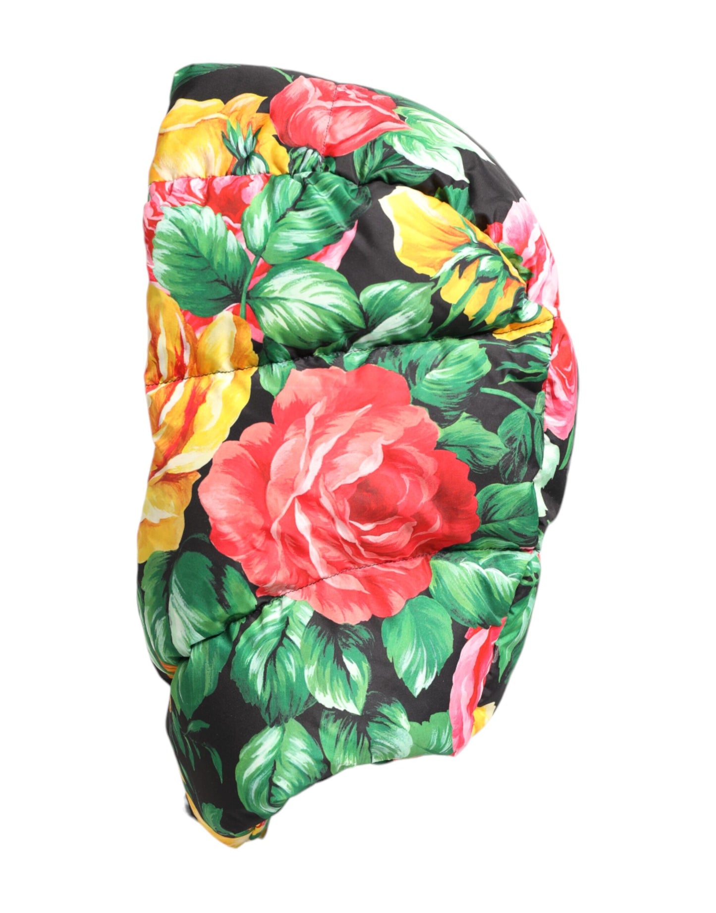 Dolce & Gabbana Multicolor Floral Print Whole Head Wrap Hat Curated Luxury Accessories by Orvyn