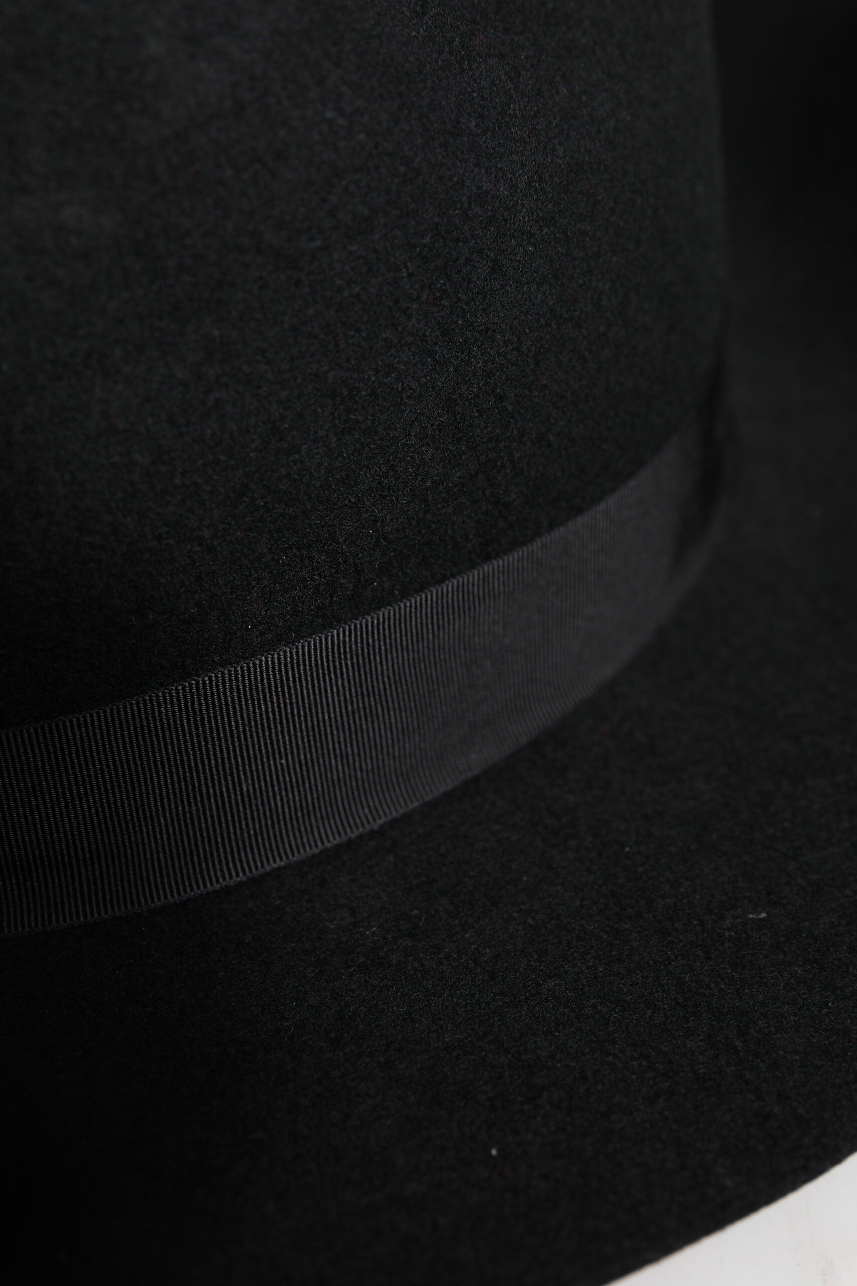 Dolce & Gabbana Black Wide Brim Trilby Fedora Hat Curated Luxury Accessories by Orvyn