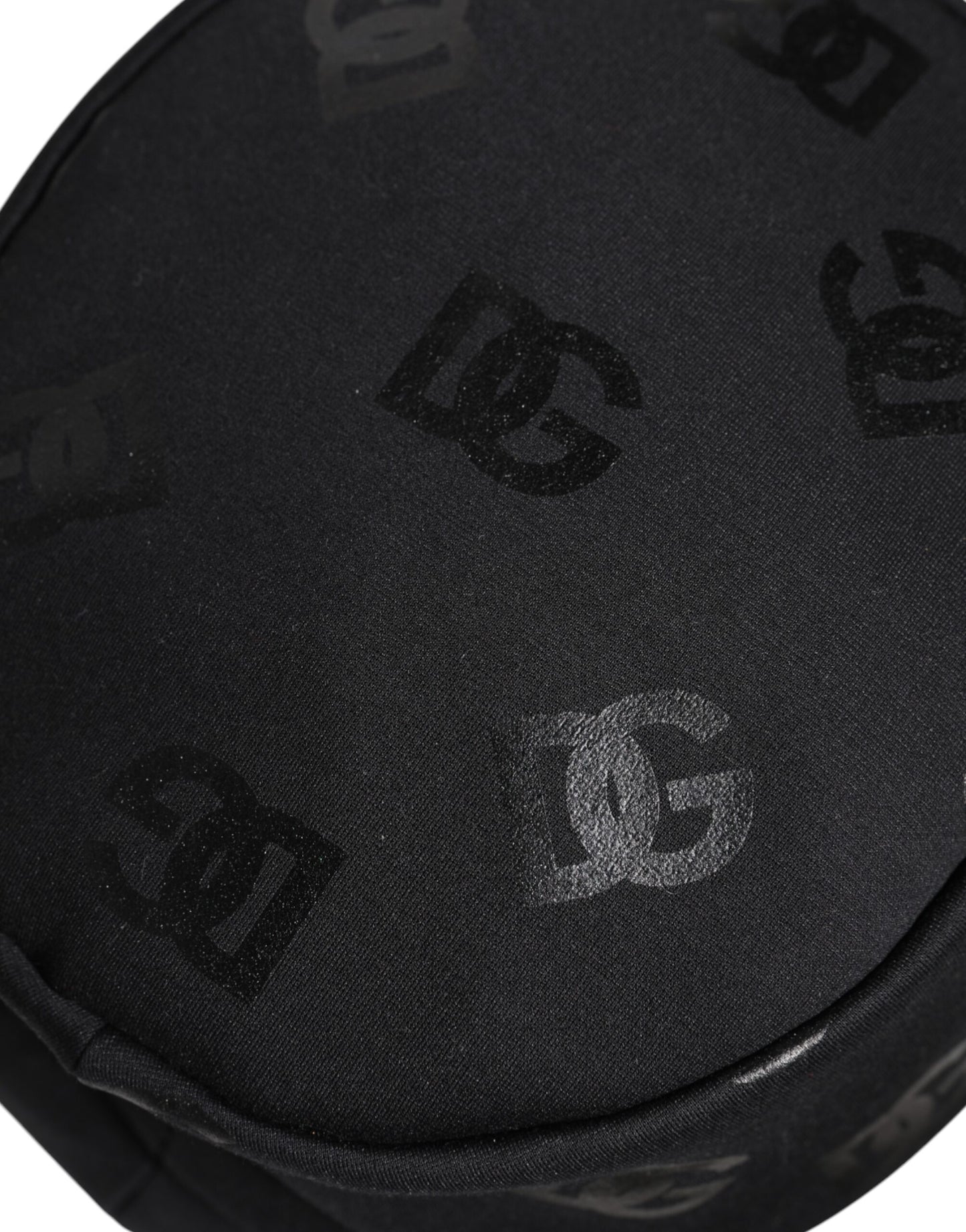 Dolce & Gabbana Black DG Monogram Polyester Jacquard Bucket Hat Curated Luxury Accessories by Orvyn