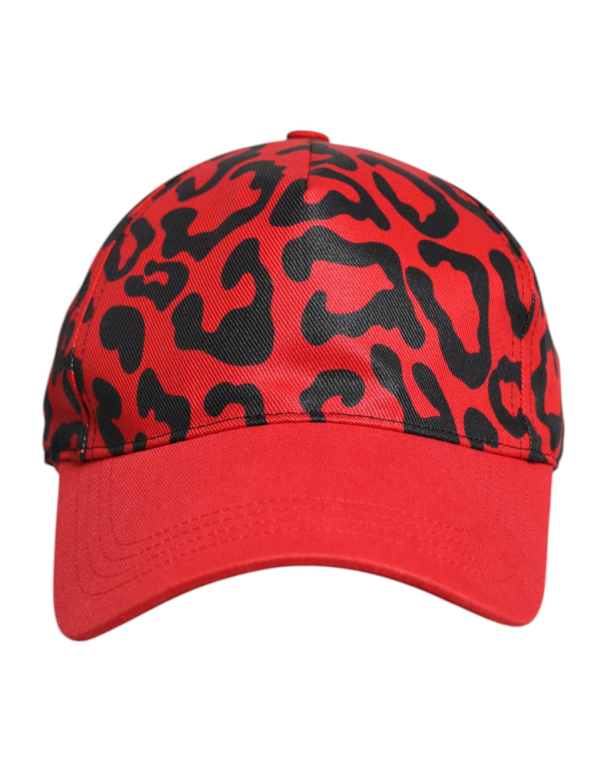 Dolce & Gabbana Red Cotton 6 Panels Women Baseball Cap Curated Luxury Accessories by Orvyn
