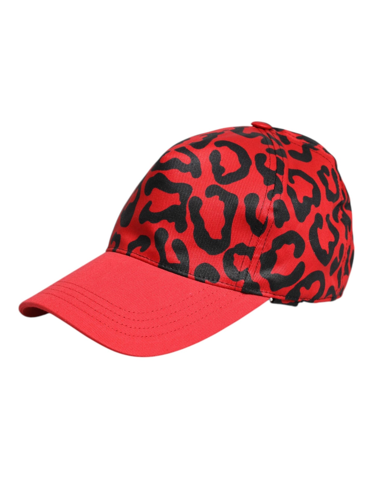 Dolce & Gabbana Red Cotton 6 Panels Women Baseball Cap Curated Luxury Accessories by Orvyn