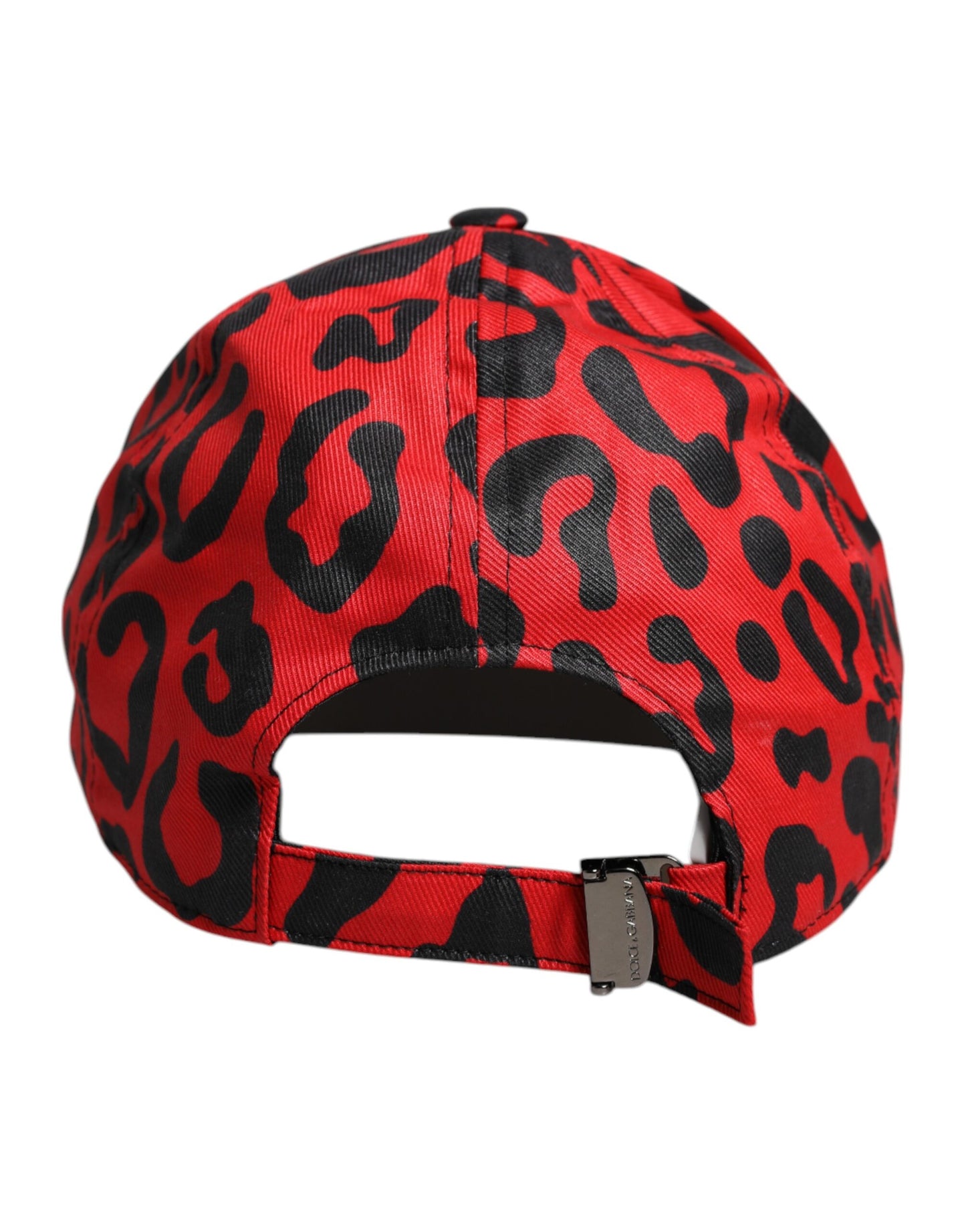 Dolce & Gabbana Red Cotton 6 Panels Women Baseball Cap Curated Luxury Accessories by Orvyn