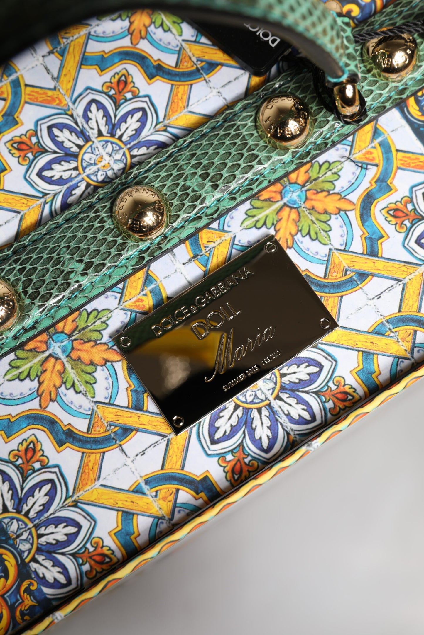 Dolce & Gabbana Black Dress Ceramic Porcelain Fashion Leather Sicily Dolls Curated Luxury Accessories by Orvyn