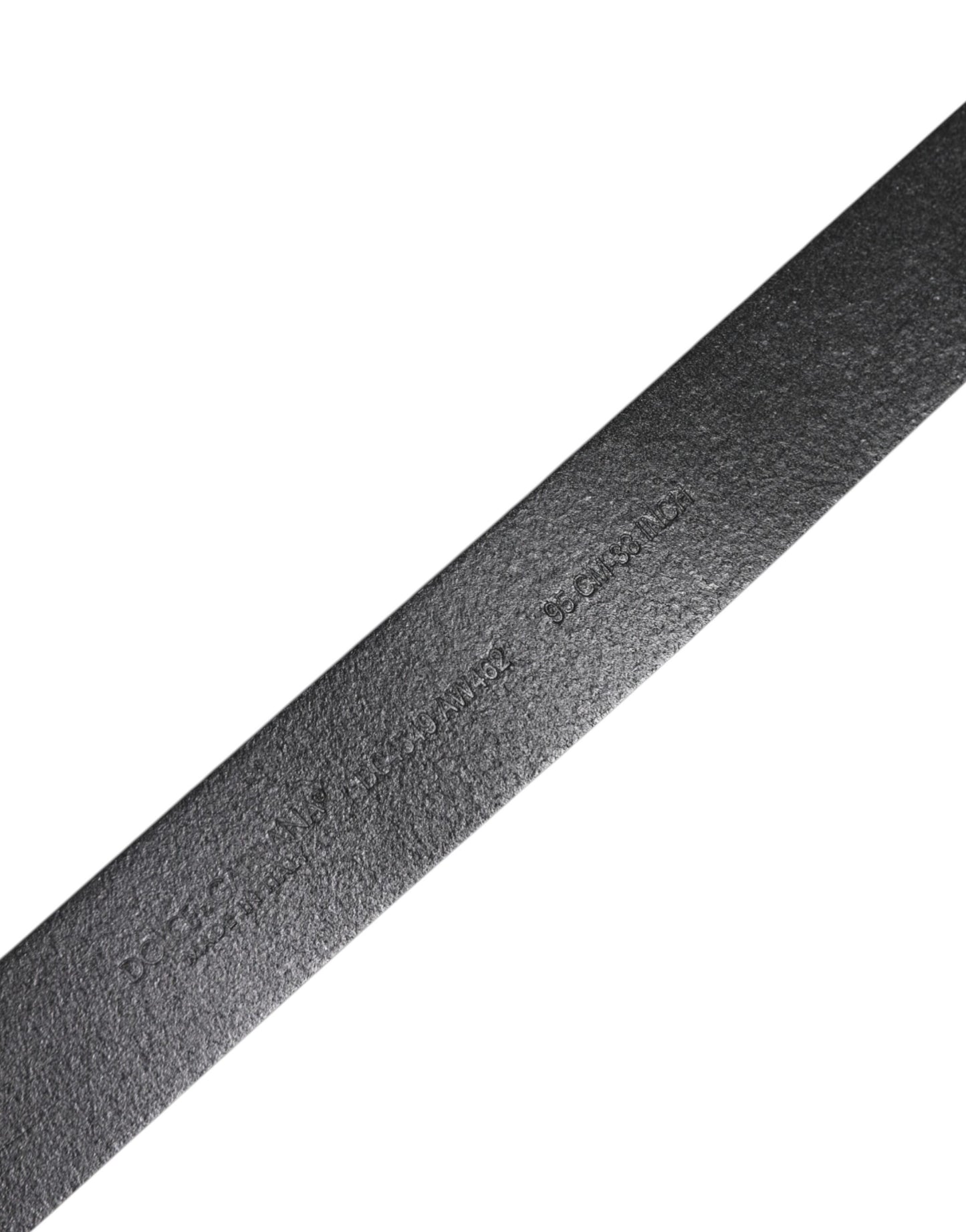 Dolce & Gabbana Black Classic Leather Metal Buckle Belt Curated Luxury Accessories by Orvyn