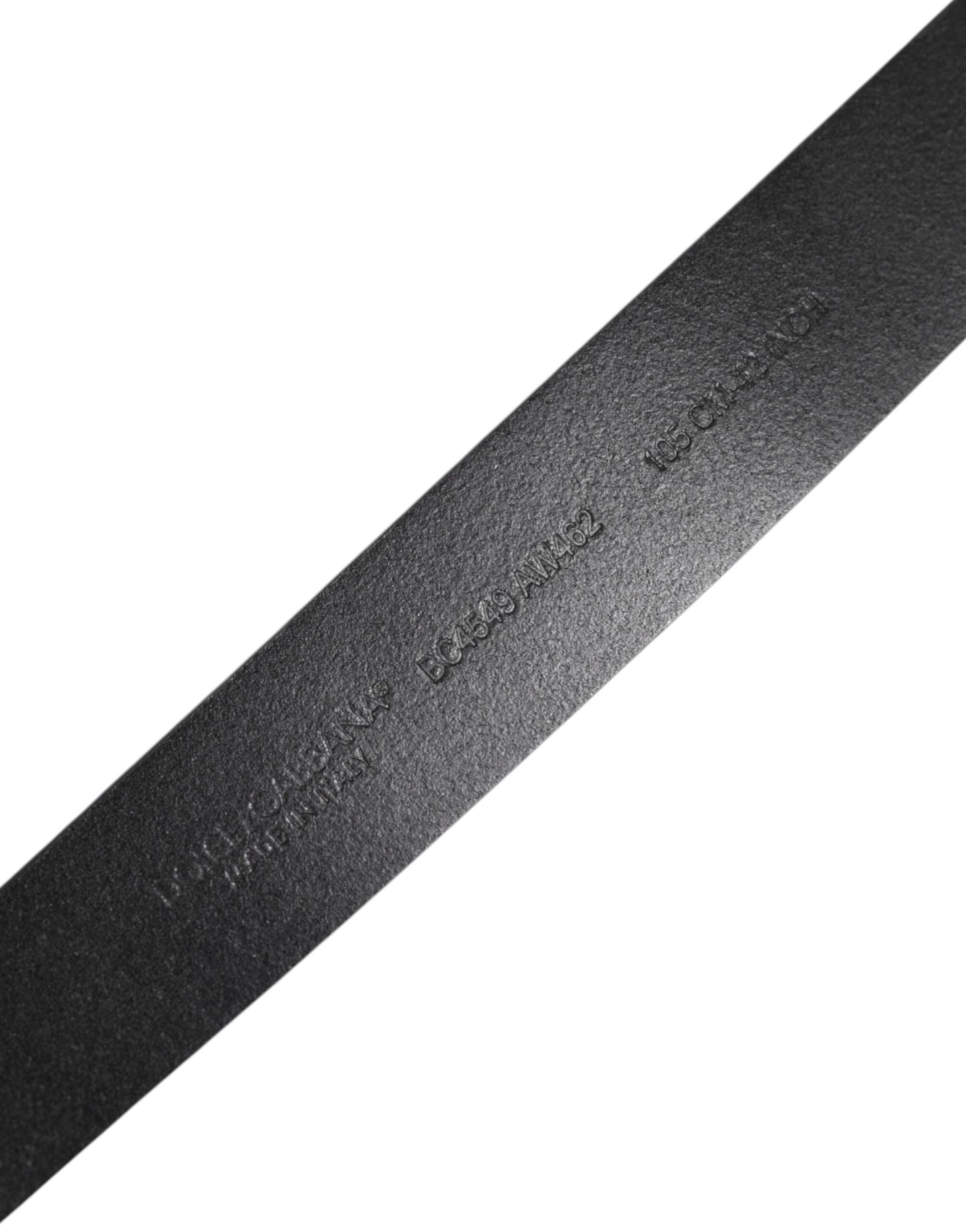 Dolce & Gabbana Black Classic Leather Metal Buckle Belt Curated Luxury Accessories by Orvyn