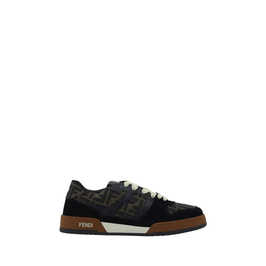 Fendi Multicolor Calf Leather Bos Taurus Low Top Sneakers Curated Luxury Accessories by Orvyn