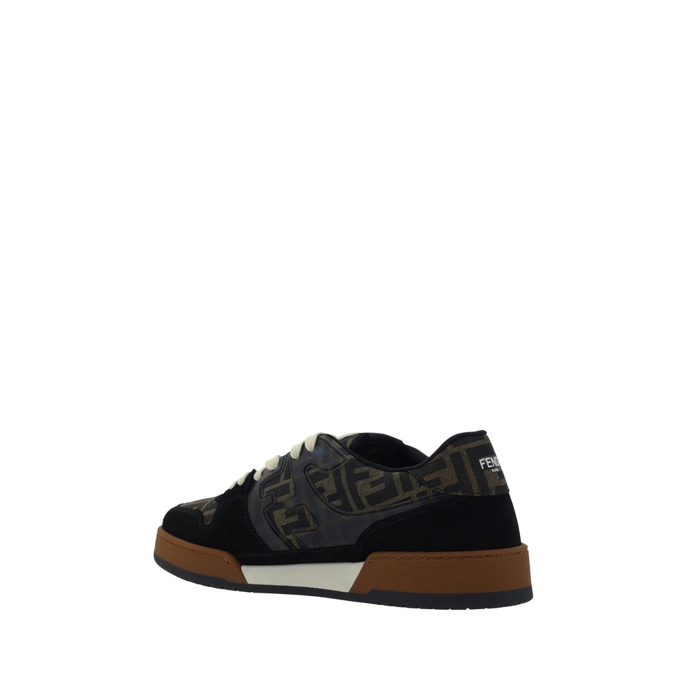 Fendi Multicolor Calf Leather Bos Taurus Low Top Sneakers Curated Luxury Accessories by Orvyn