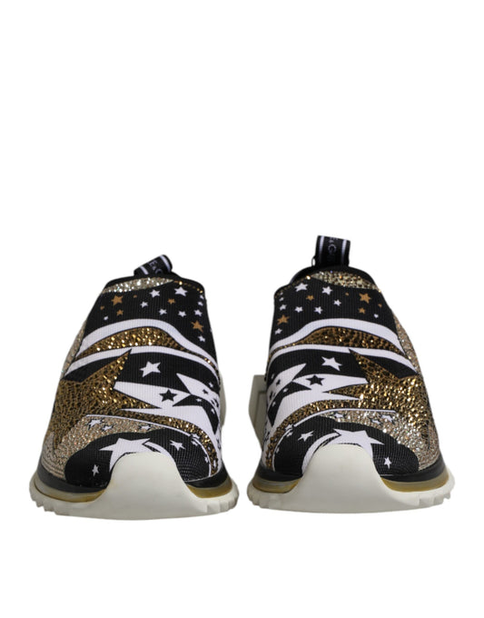 Dolce & Gabbana Multicolor Sorrento Low Top Sneakers Shoes Curated Luxury Accessories by Orvyn