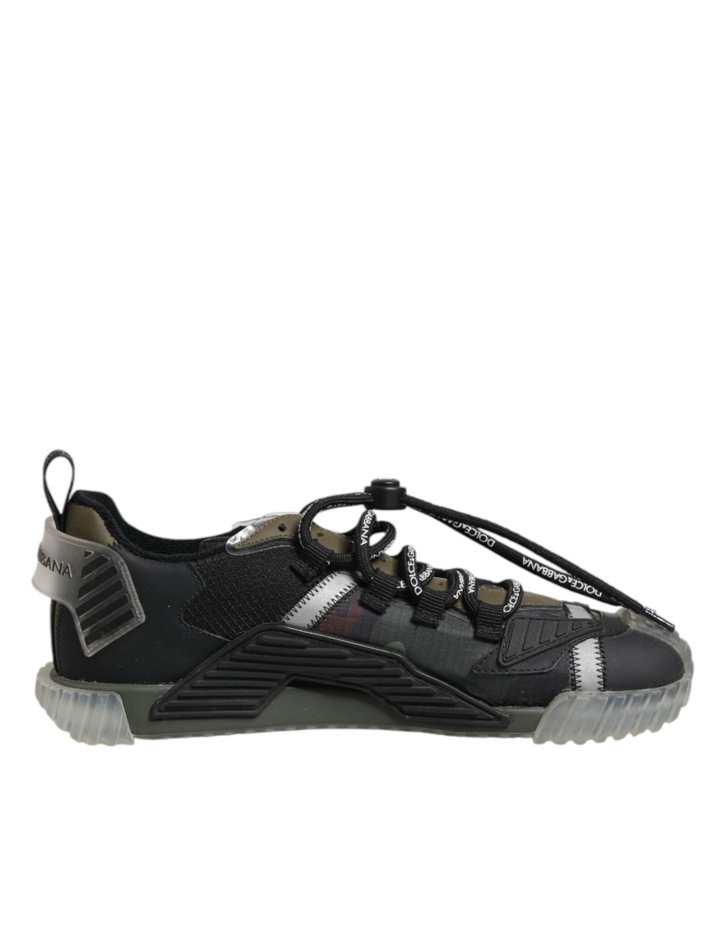 Dolce & Gabbana Multicolor Lace Up Low Top NS1 Sneakers Shoes Curated Luxury Accessories by Orvyn