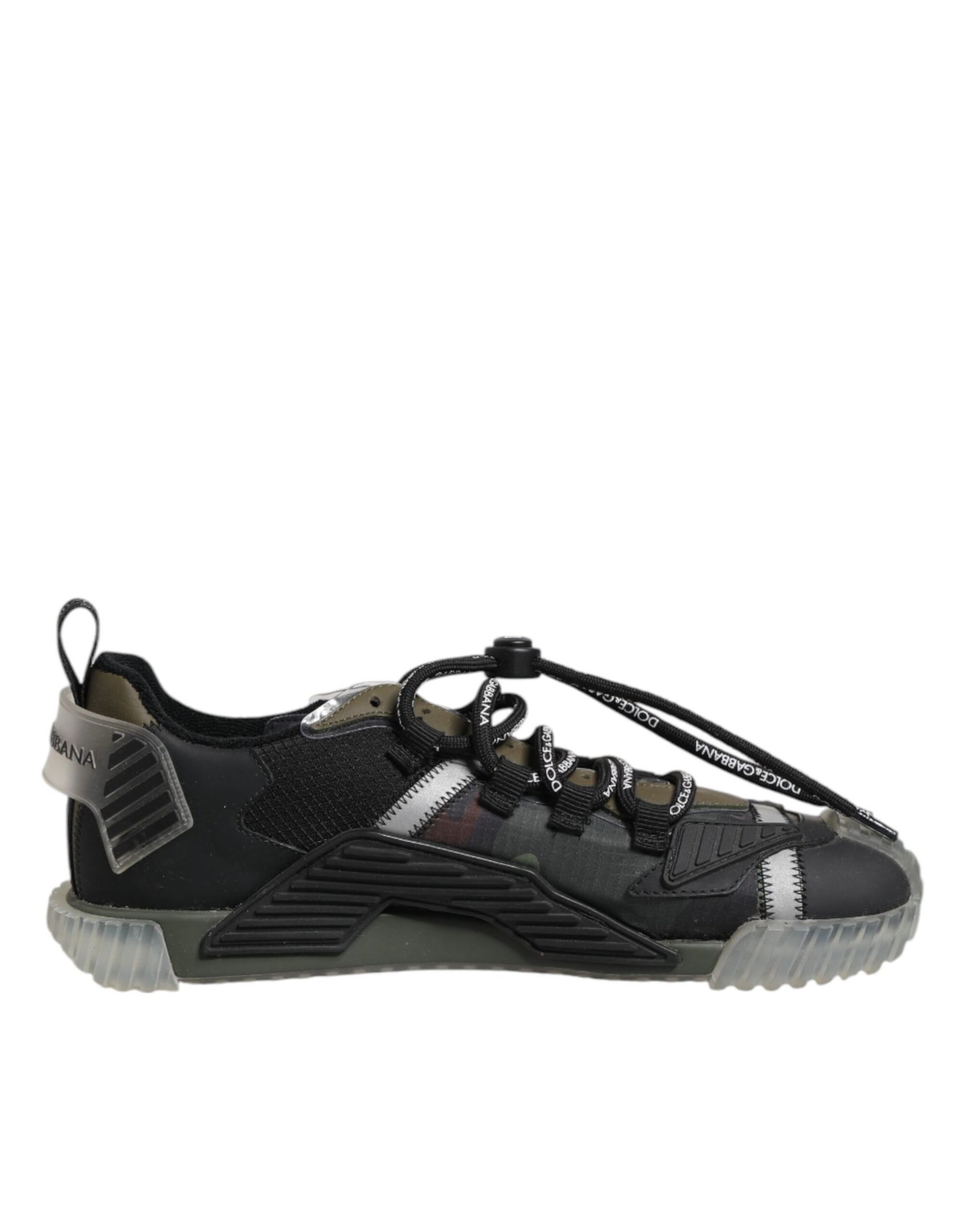 Dolce & Gabbana Multicolor Lace Up Low Top NS1 Sneakers Shoes Curated Luxury Accessories by Orvyn