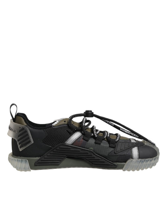 Dolce & Gabbana Multicolor Lace Up Low Top NS1 Sneakers Shoes Curated Luxury Accessories by Orvyn