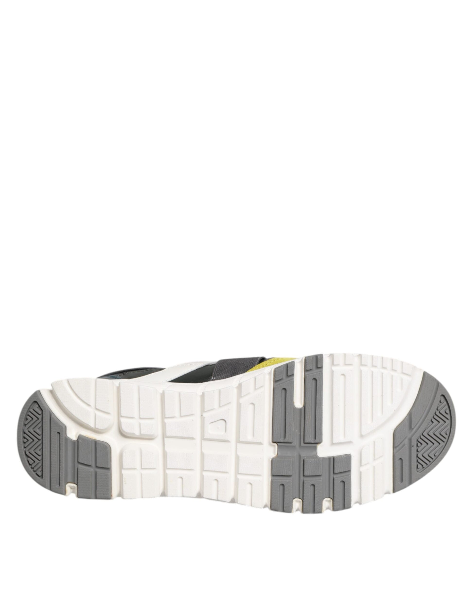 Dolce & Gabbana Multicolor Lace Up Low Top Men Sneakers Shoes Curated Luxury Accessories by Orvyn