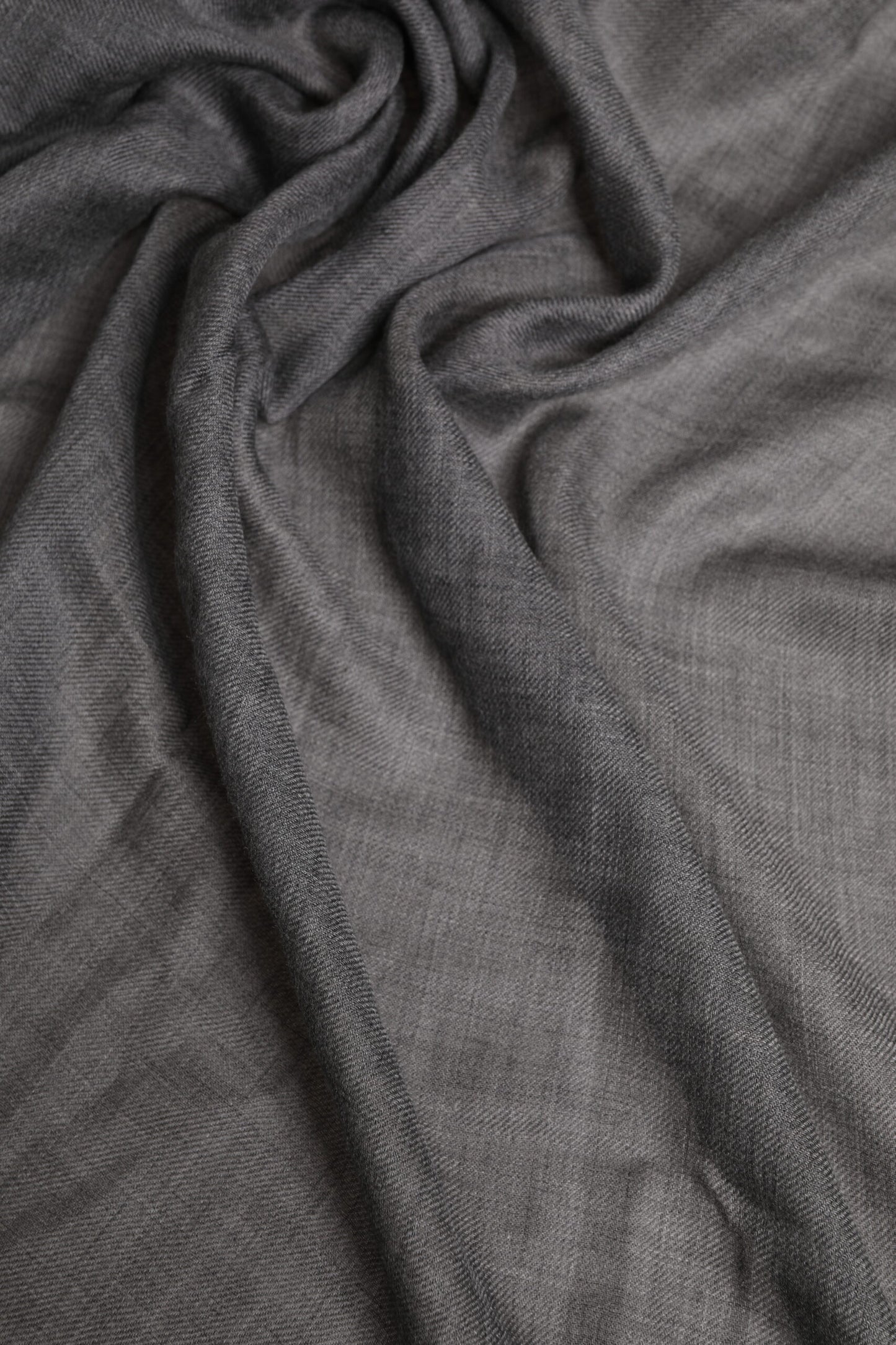 Dolce & Gabbana Gray Logo Print Neck Warmer Wrap Shawl Scarf Curated Luxury Accessories by Orvyn