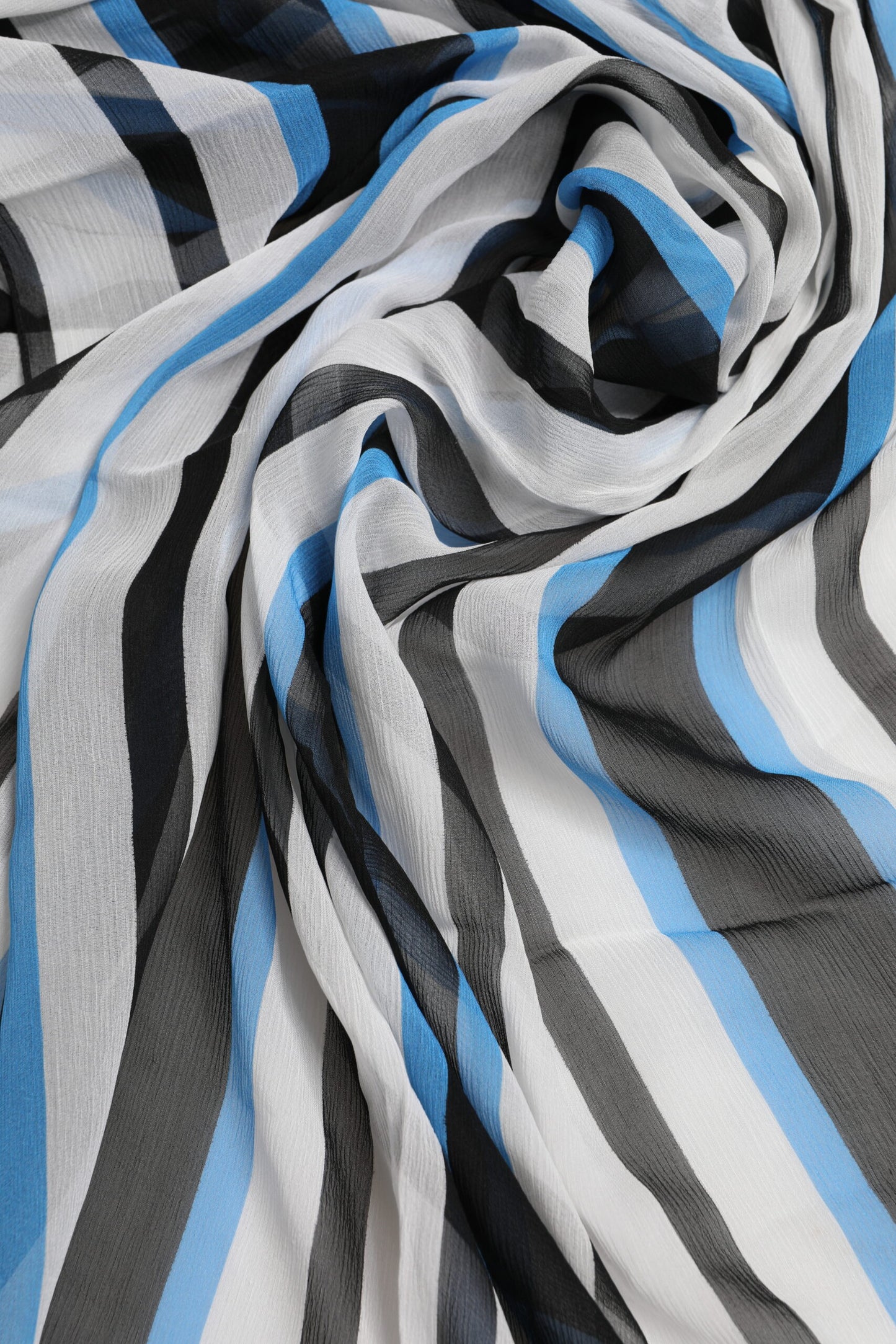 Dolce & Gabbana Multicolor Striped Neck Warmer Wrap Scarf Curated Luxury Accessories by Orvyn