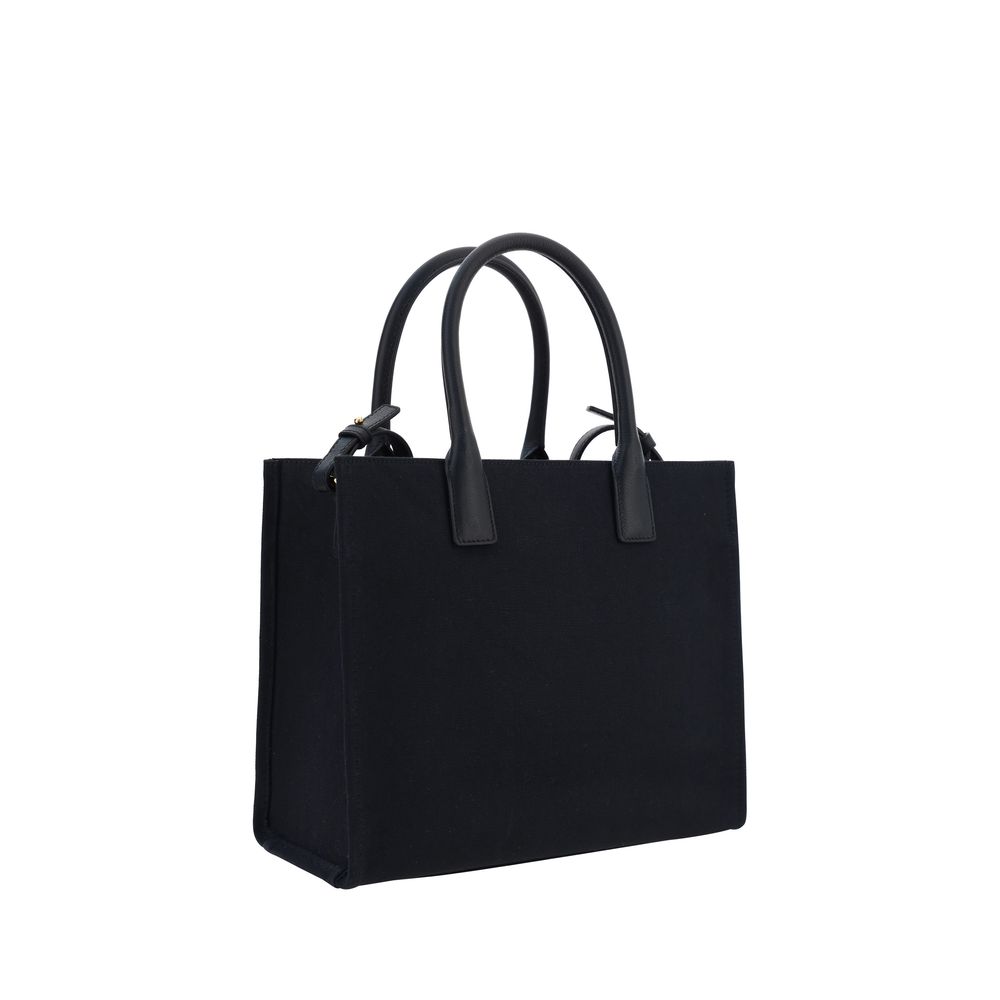 Versace Black Cotton Shoulder Bag Curated Luxury Accessories by Orvyn