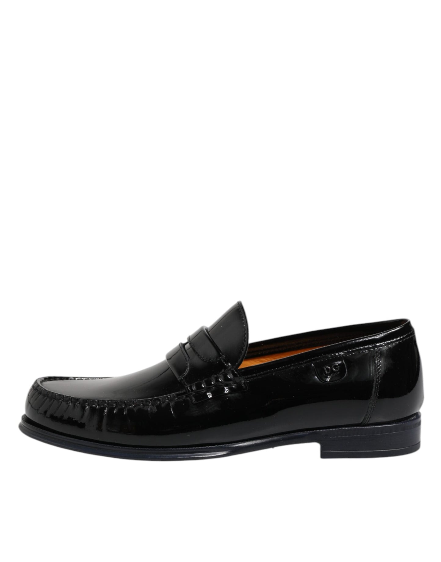 Dolce & Gabbana Black Leather Slip On Loafers Dress Shoes Curated Luxury Accessories by Orvyn