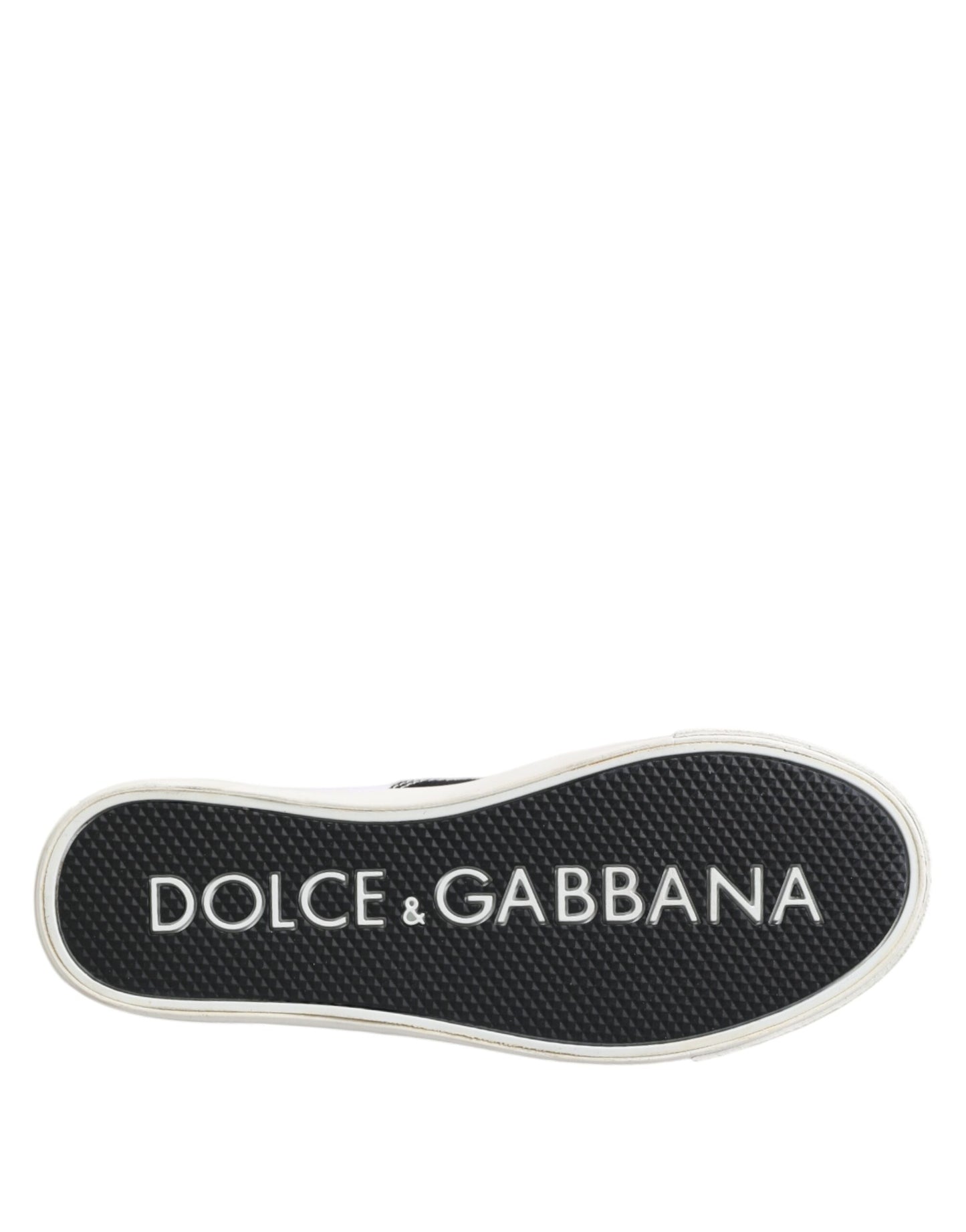 Dolce & Gabbana Black Cotton Canvas Lace Up Men Sneakers Shoes Curated Luxury Accessories by Orvyn