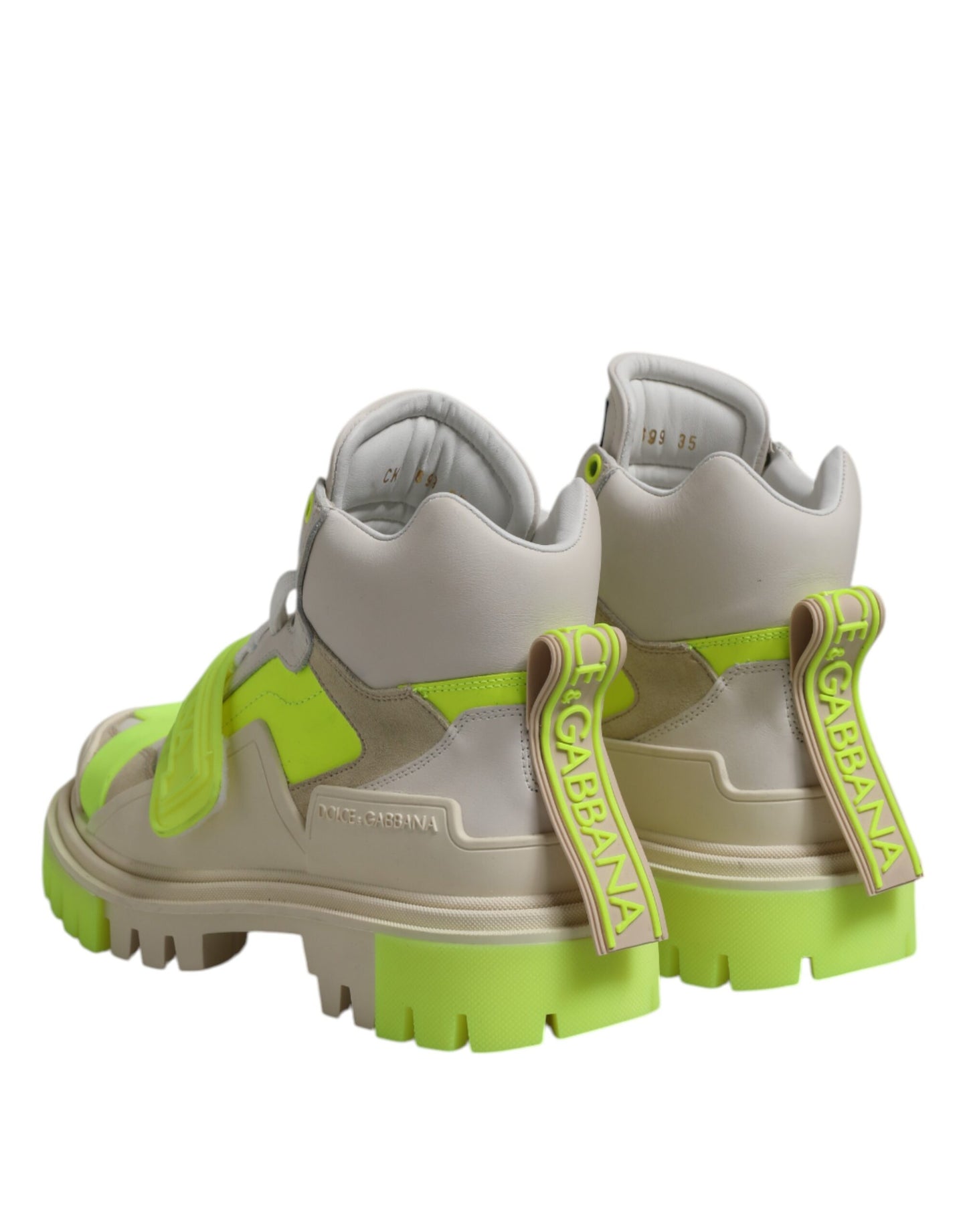 Dolce & Gabbana Multicolor Trekking Boots Sneakers Shoes Curated Luxury Accessories by Orvyn