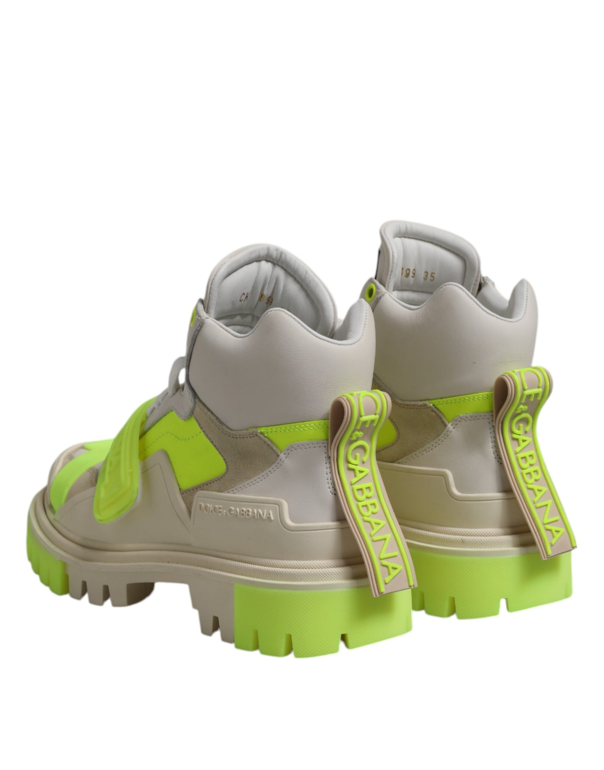 Dolce & Gabbana Multicolor Trekking Boots Sneakers Shoes Curated Luxury Accessories by Orvyn