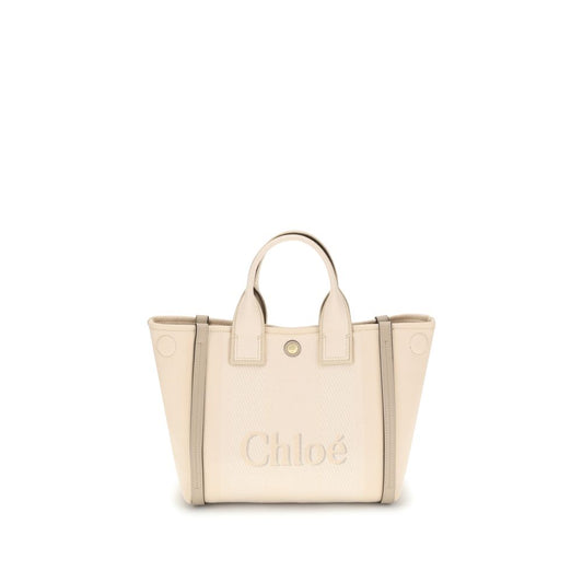 Chloé Beige Cotton Handbag Curated Luxury Accessories by Orvyn