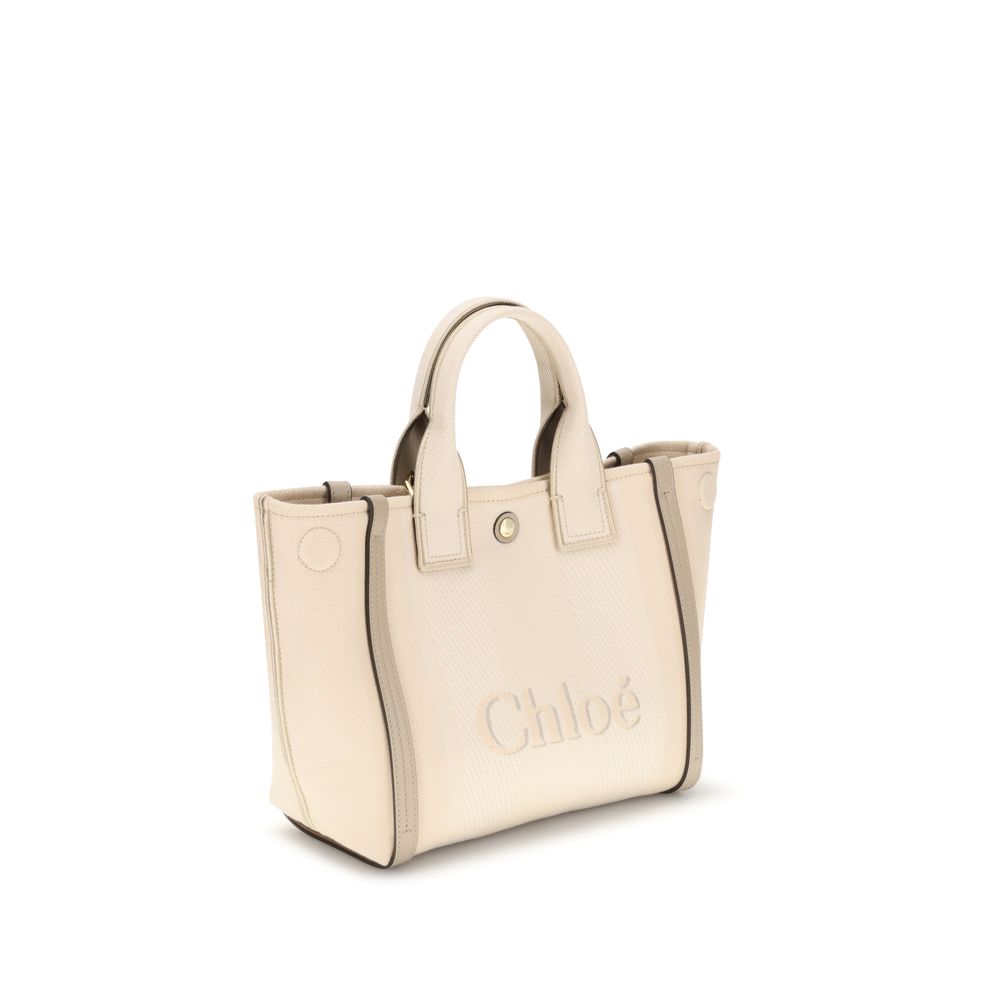 Chloé Beige Cotton Handbag Curated Luxury Accessories by Orvyn