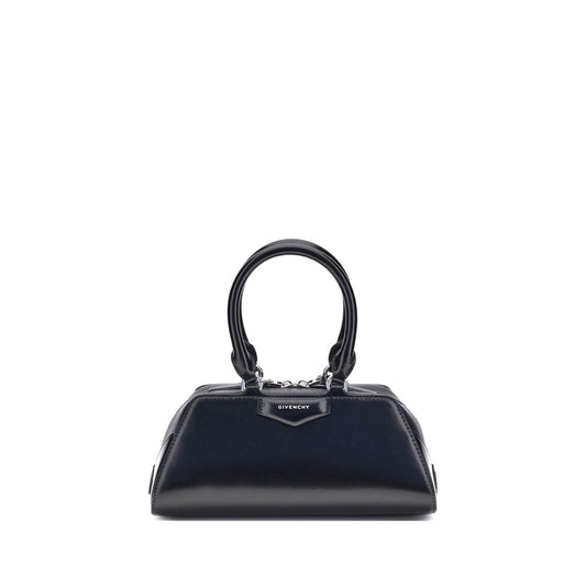 Givenchy Black Calf Leather Bos Taurus Handbag Curated Luxury Accessories by Orvyn