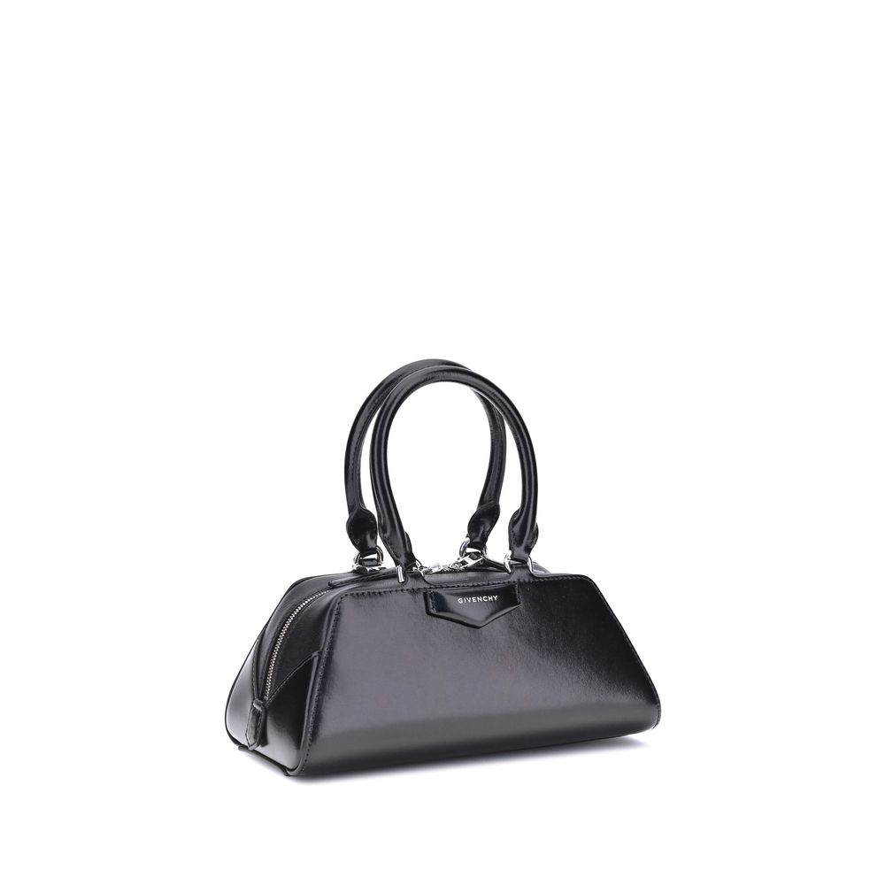 Givenchy Black Calf Leather Bos Taurus Handbag Curated Luxury Accessories by Orvyn