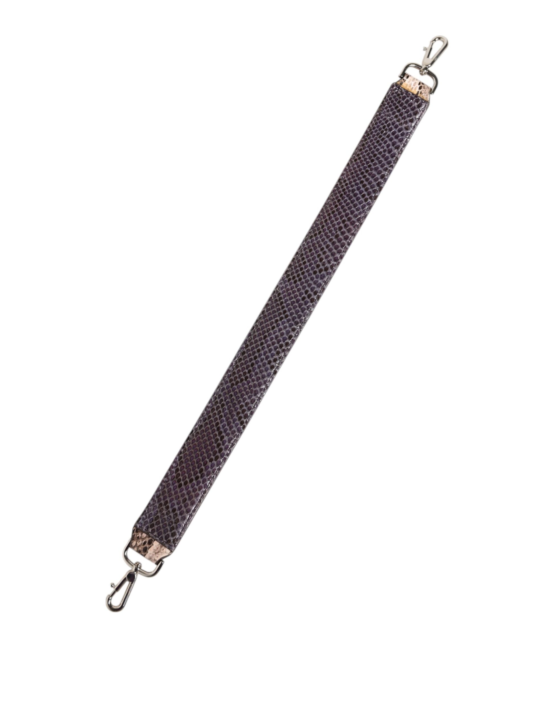 Dolce & Gabbana Beige Exotic Leather Handbag Accessory Shoulder Strap Curated Luxury Accessories by Orvyn