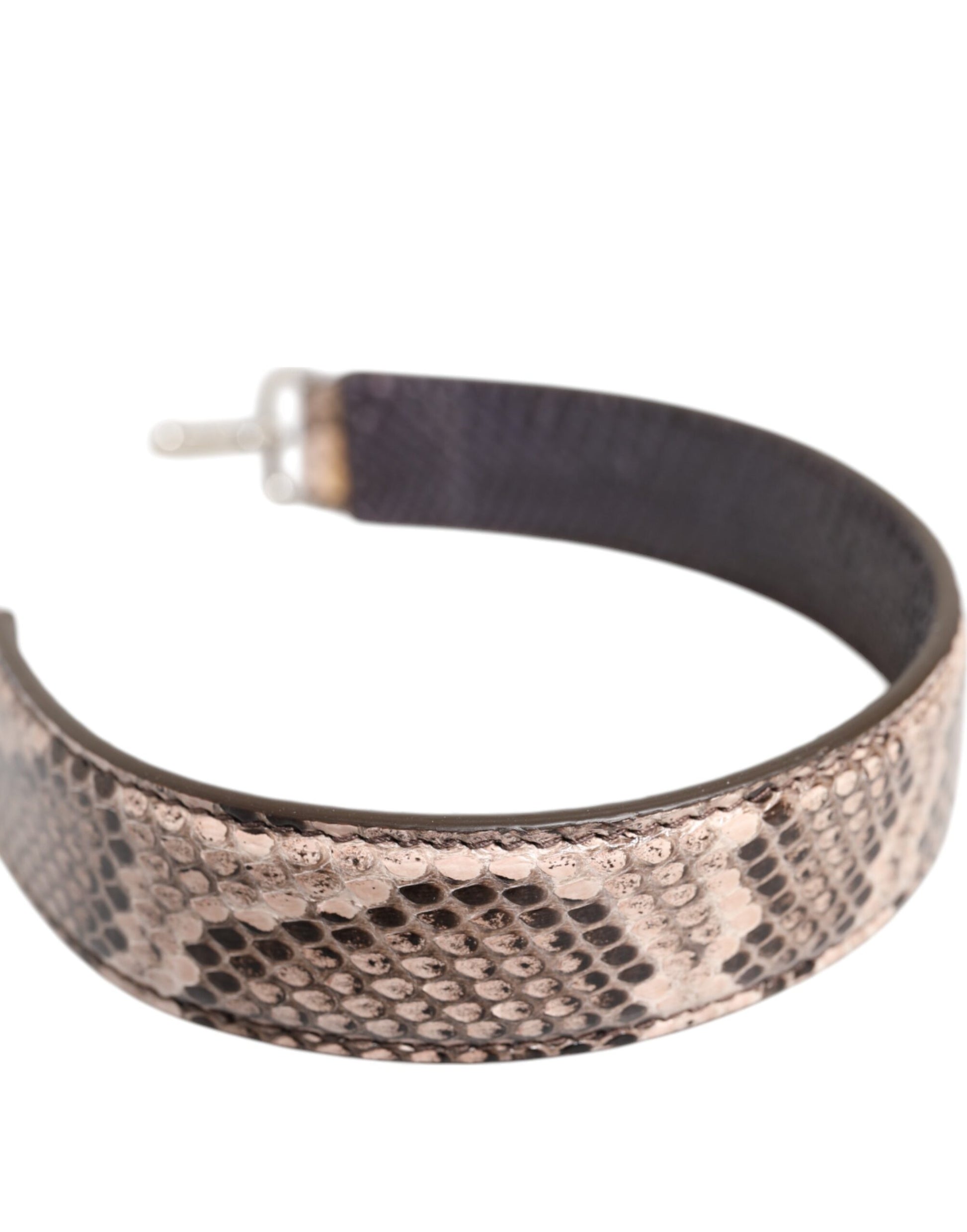 Dolce & Gabbana Beige Exotic Leather Handbag Accessory Shoulder Strap Curated Luxury Accessories by Orvyn
