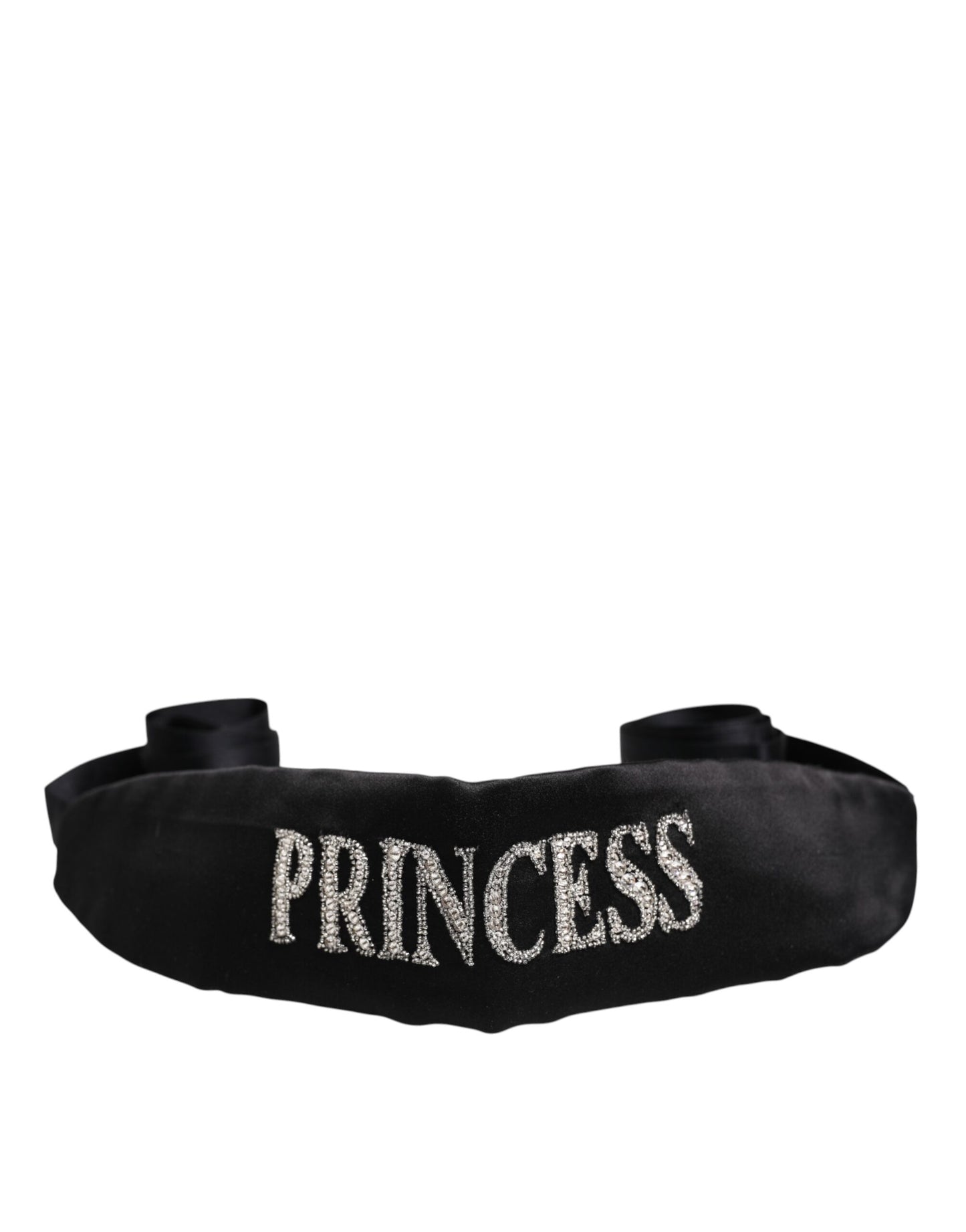 Dolce & Gabbana Black Princess Fantasy Braided Waist Belt Curated Luxury Accessories by Orvyn