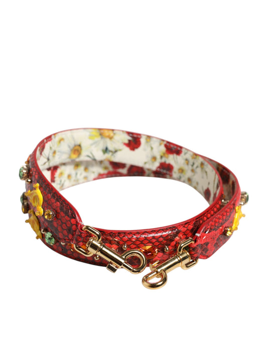Dolce & Gabbana Multicolor Embellished Handbag Accessory Shoulder Strap Curated Luxury Accessories by Orvyn
