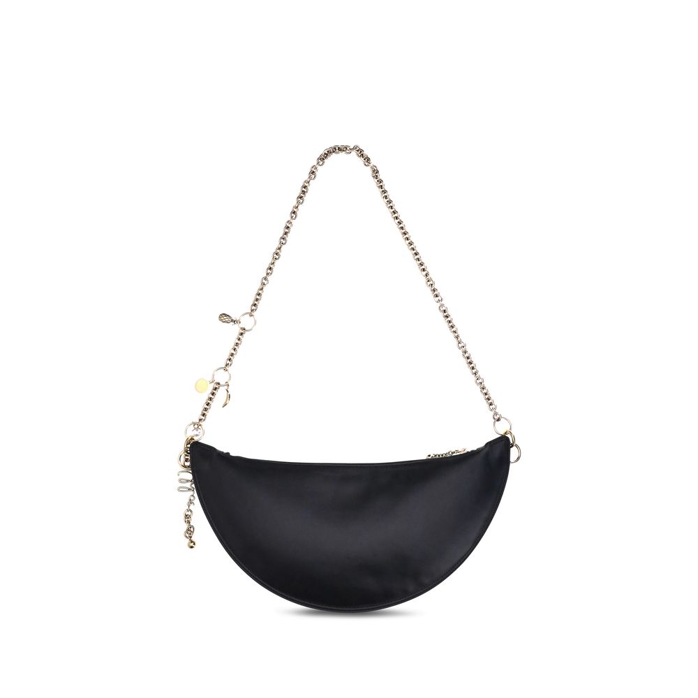 Chloé Black Calf Leather Bos Taurus Shoulder Bag Curated Luxury Accessories by Orvyn