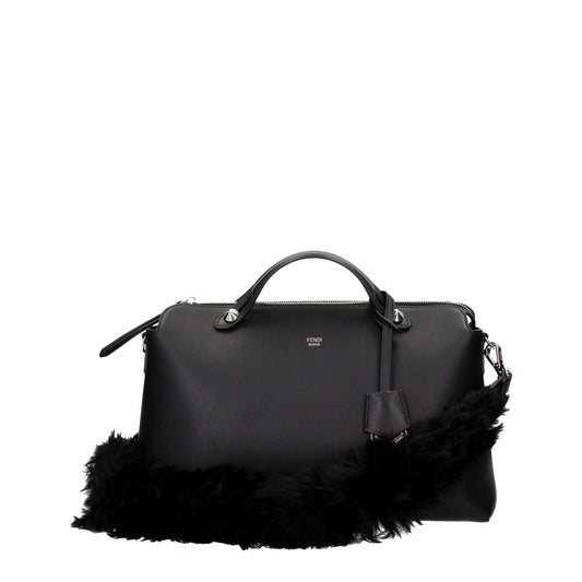 Fendi Black Leather Shoulder Bag Curated Luxury Accessories by Orvyn