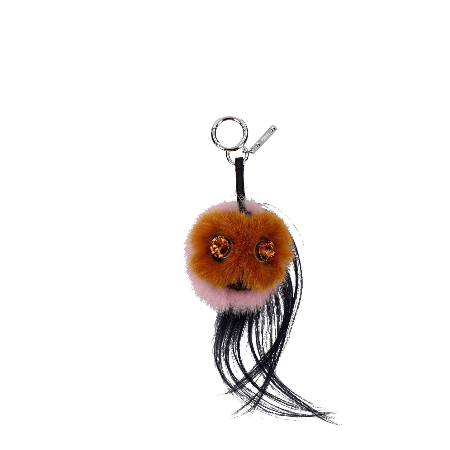 Fendi Brown Fur Keychain Curated Luxury Accessories by Orvyn