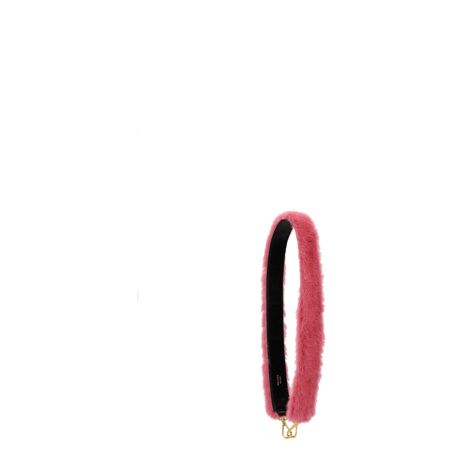 Prada Pink Fur Shoulder Bag Curated Luxury Accessories by Orvyn