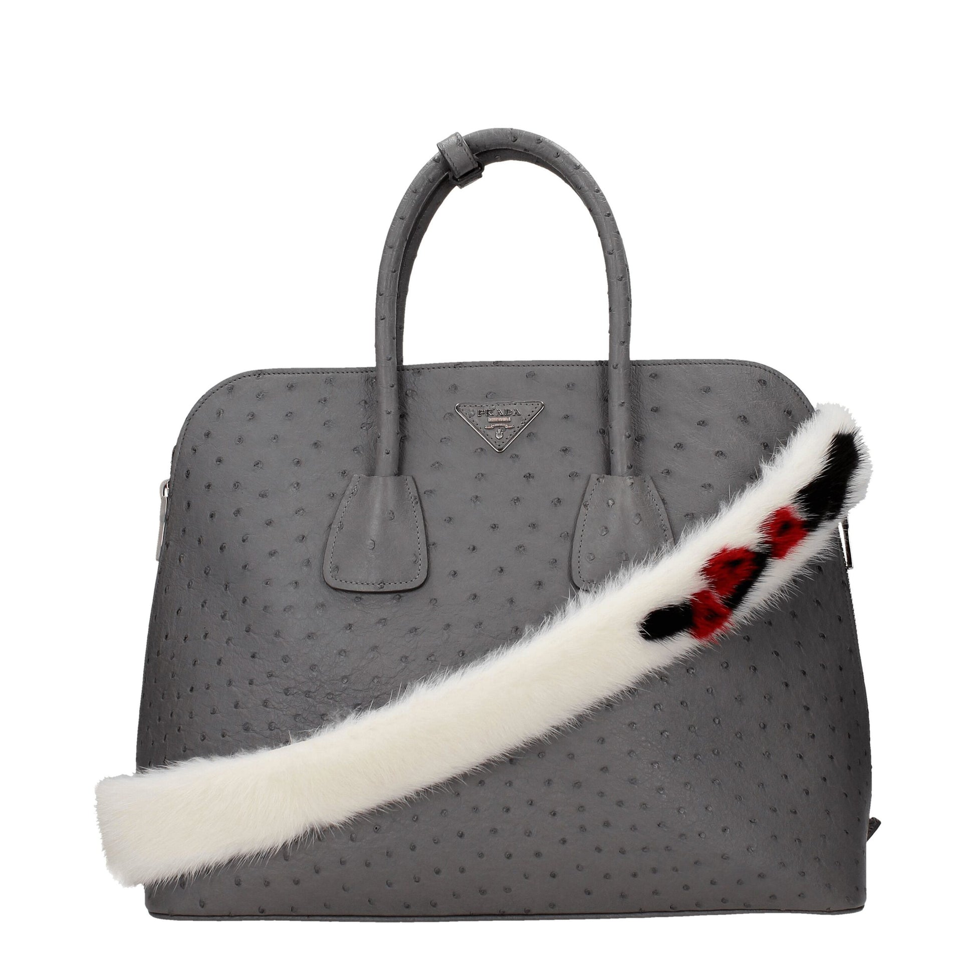 Prada White Leather Shoulder Bag Curated Luxury Accessories by Orvyn