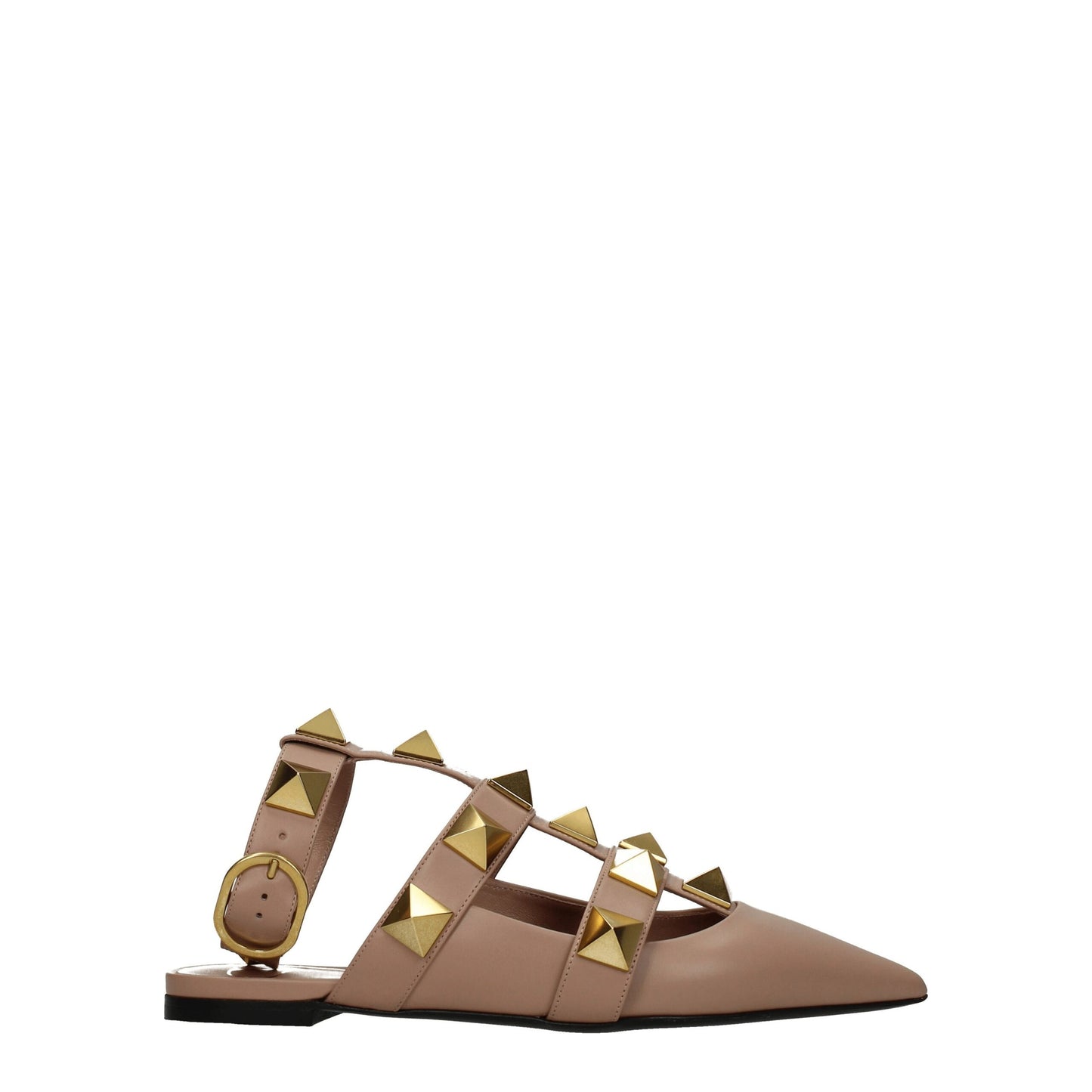 Valentino Garavani Pink Leather Sandals Curated Luxury Accessories by Orvyn
