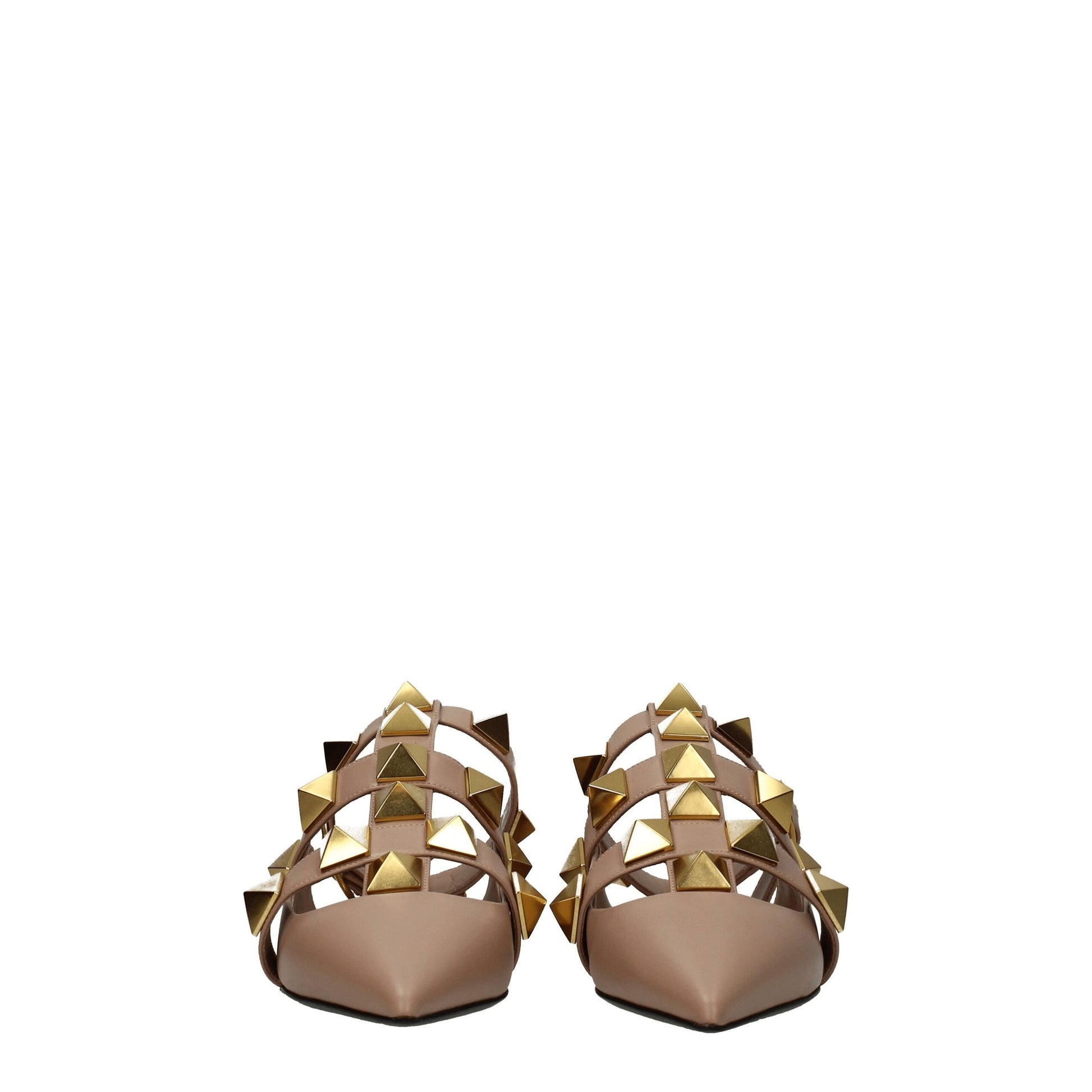 Valentino Garavani Pink Leather Sandals Curated Luxury Accessories by Orvyn