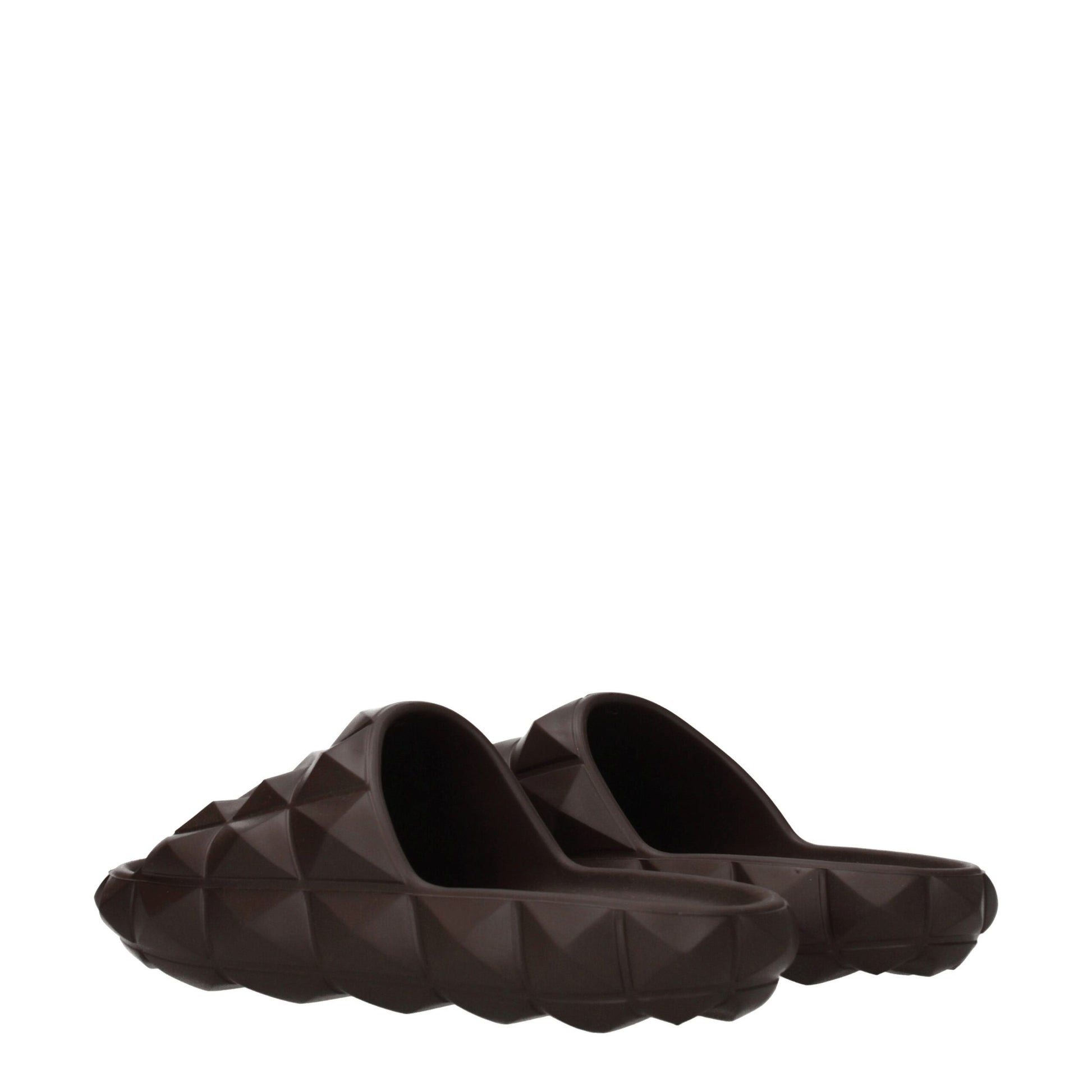 Valentino Garavani Brown Cotton Slippers Curated Luxury Accessories by Orvyn