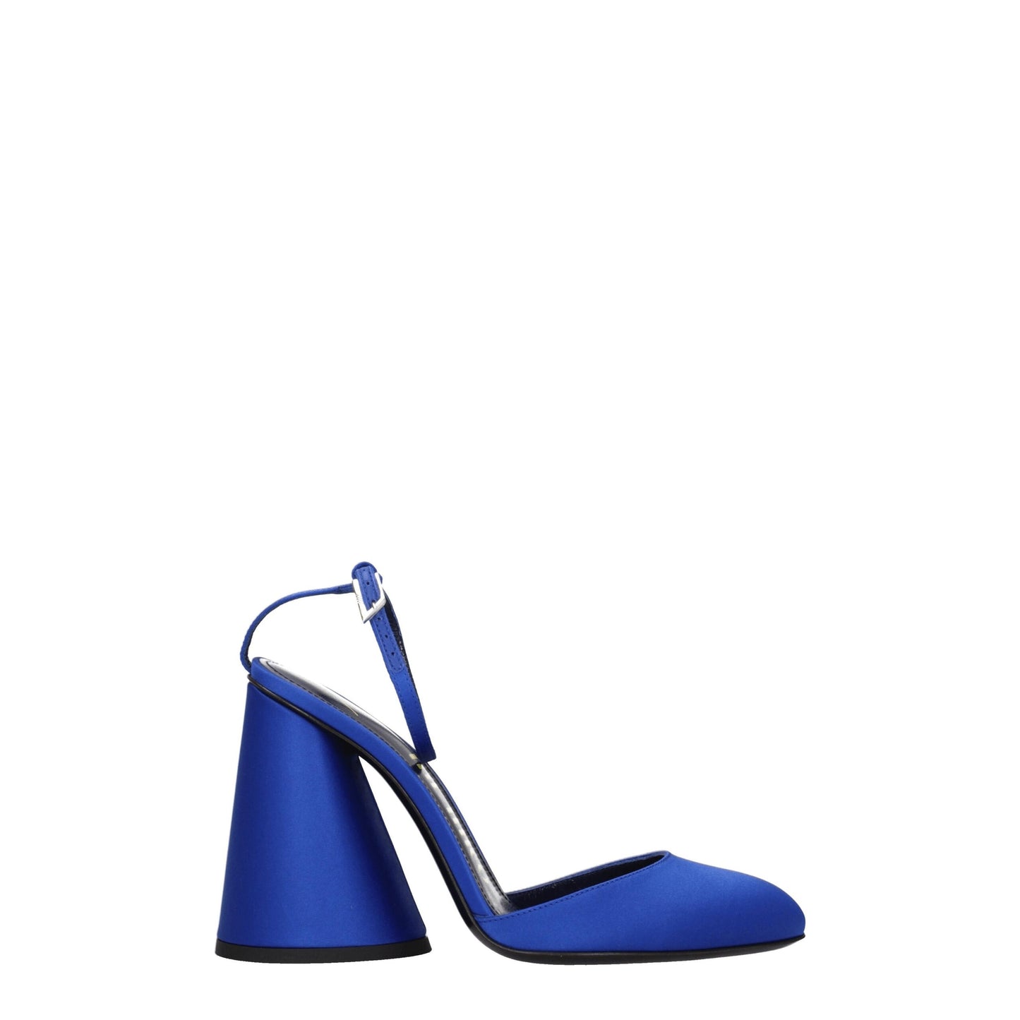 The Attico Blue Satin Platform Sandals Curated Luxury Accessories by Orvyn