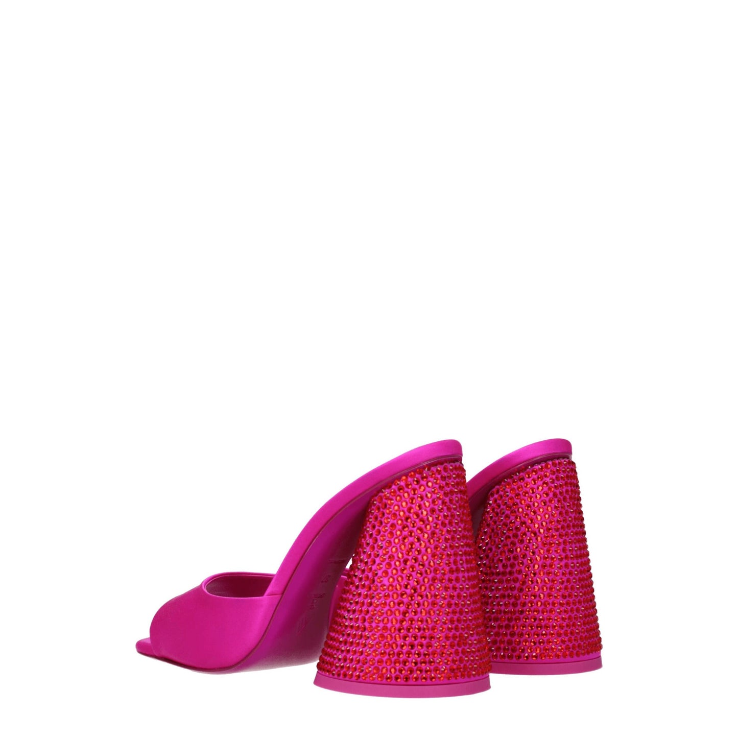 The Attico Pink Satin Platform Sandals Curated Luxury Accessories by Orvyn