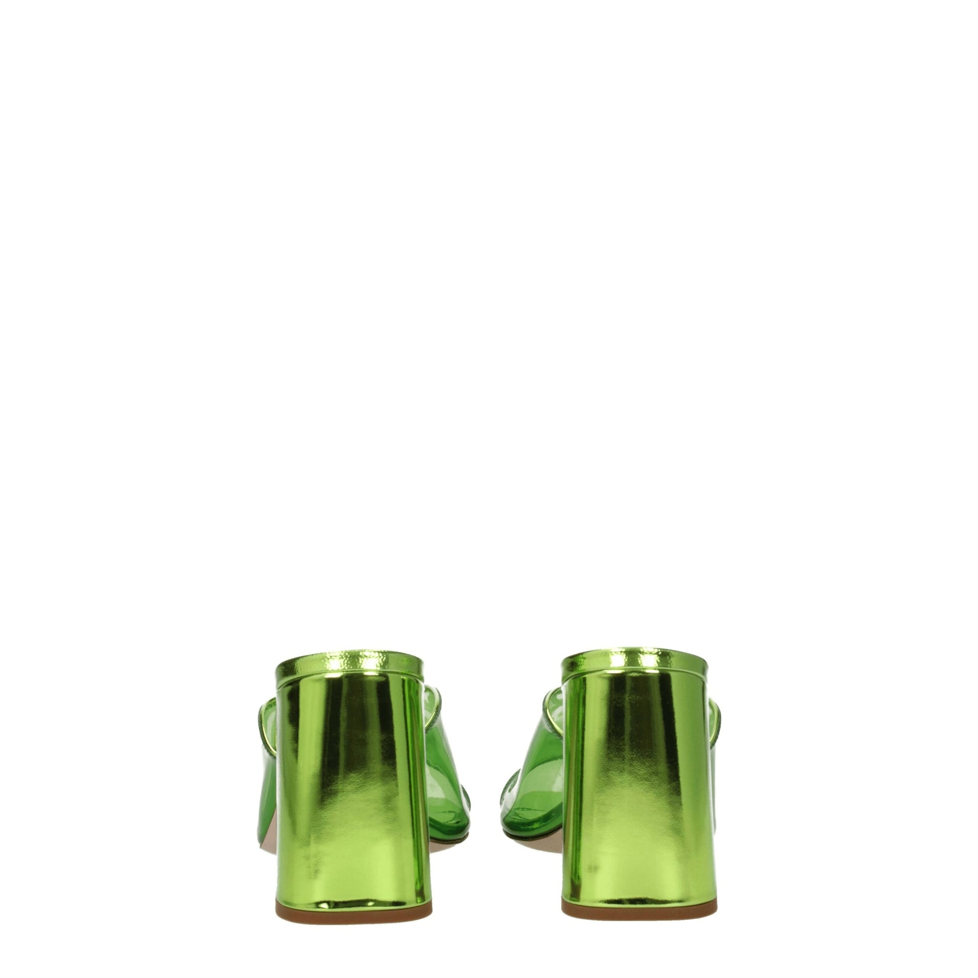 Miu Miu Green Plexiglass Platform Sandals Curated Luxury Accessories by Orvyn