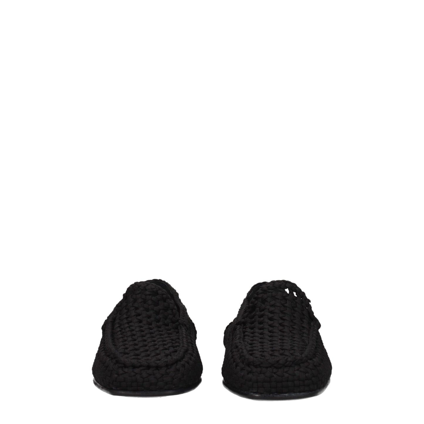 Dolce & Gabbana Black 'Slip-On' Loafers schwarz
