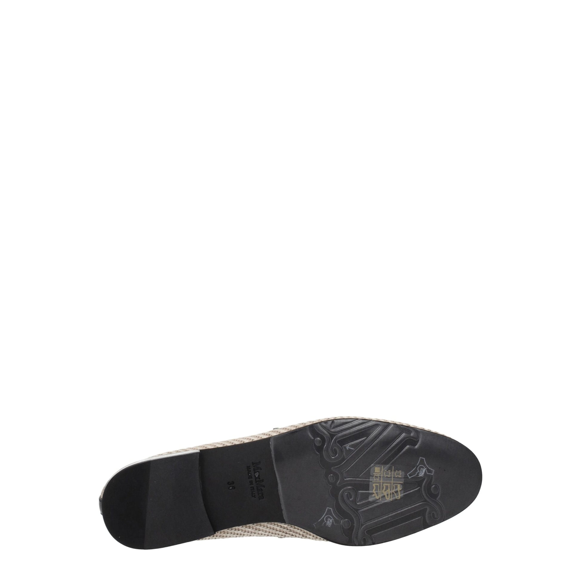 Max Mara Beige Fabric Slip-On Loafers Curated Luxury Accessories by Orvyn