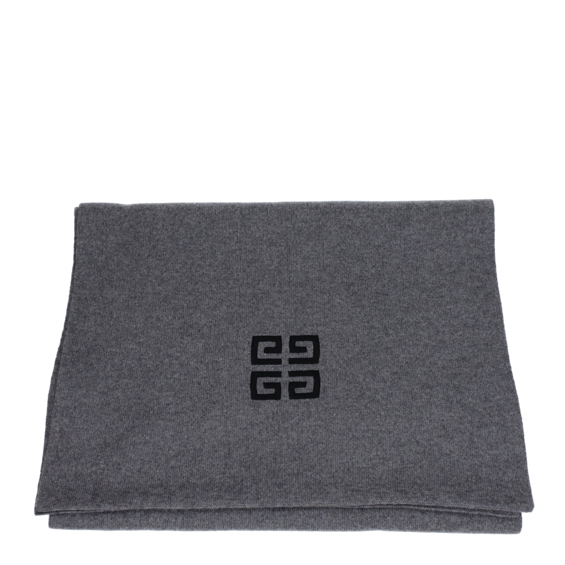 Givenchy Gray Wool Scarf Curated Luxury Accessories by Orvyn