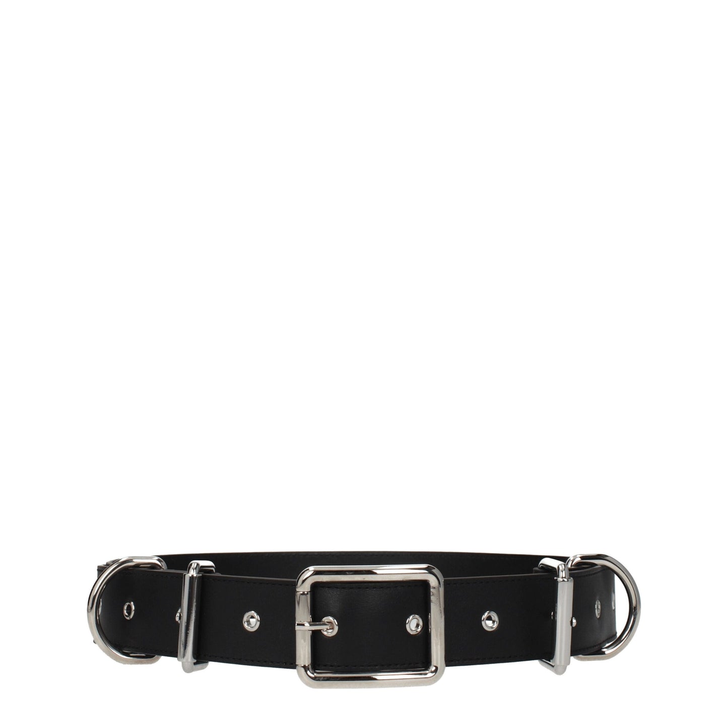 Moschino Black Leather Belt Curated Luxury Accessories by Orvyn
