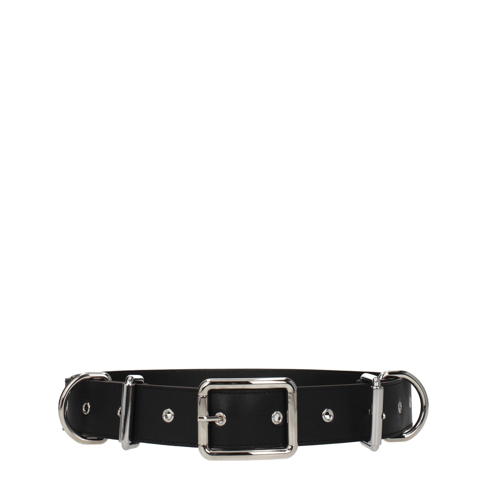 Moschino Black Leather Belt Curated Luxury Accessories by Orvyn