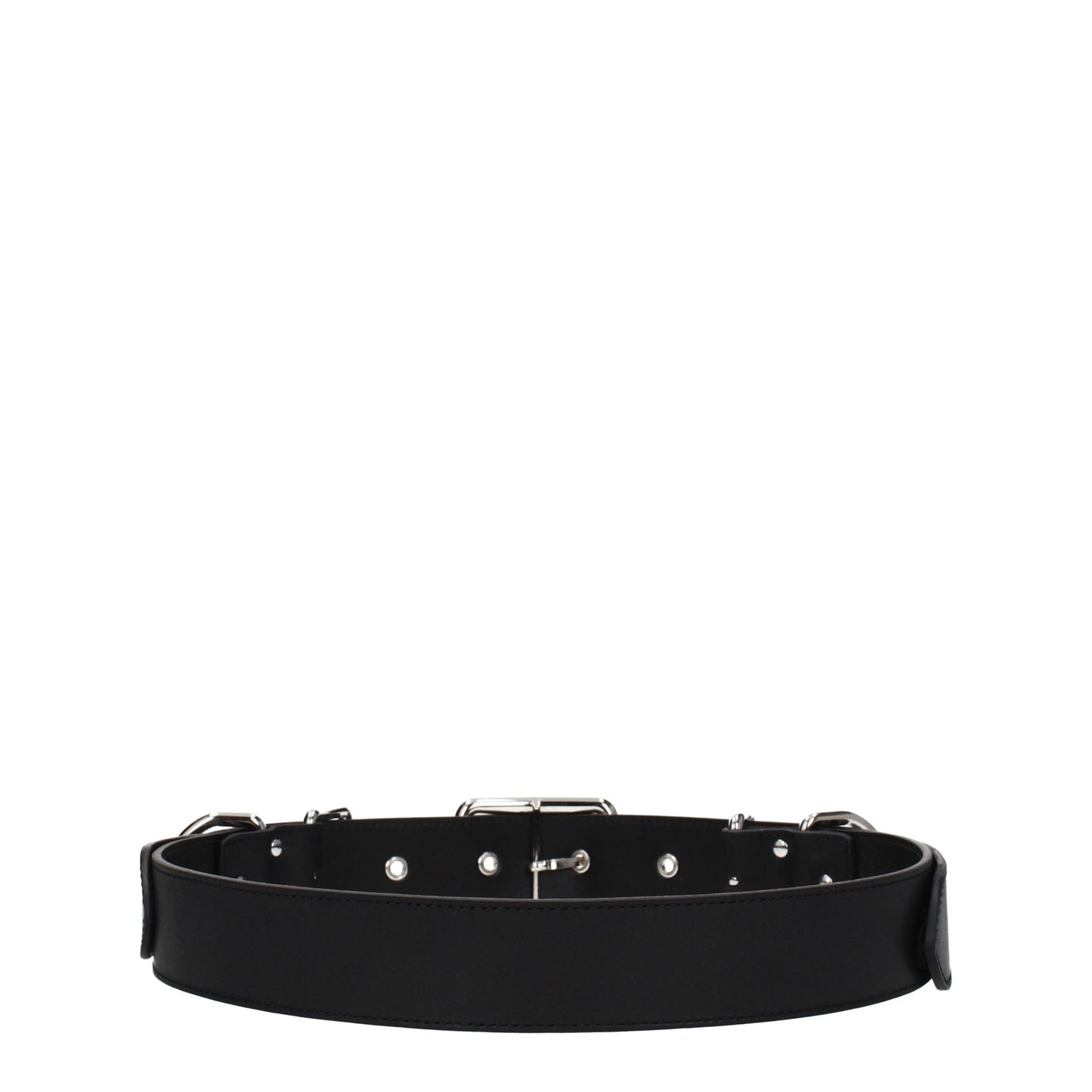 Moschino Black Leather Belt Curated Luxury Accessories by Orvyn