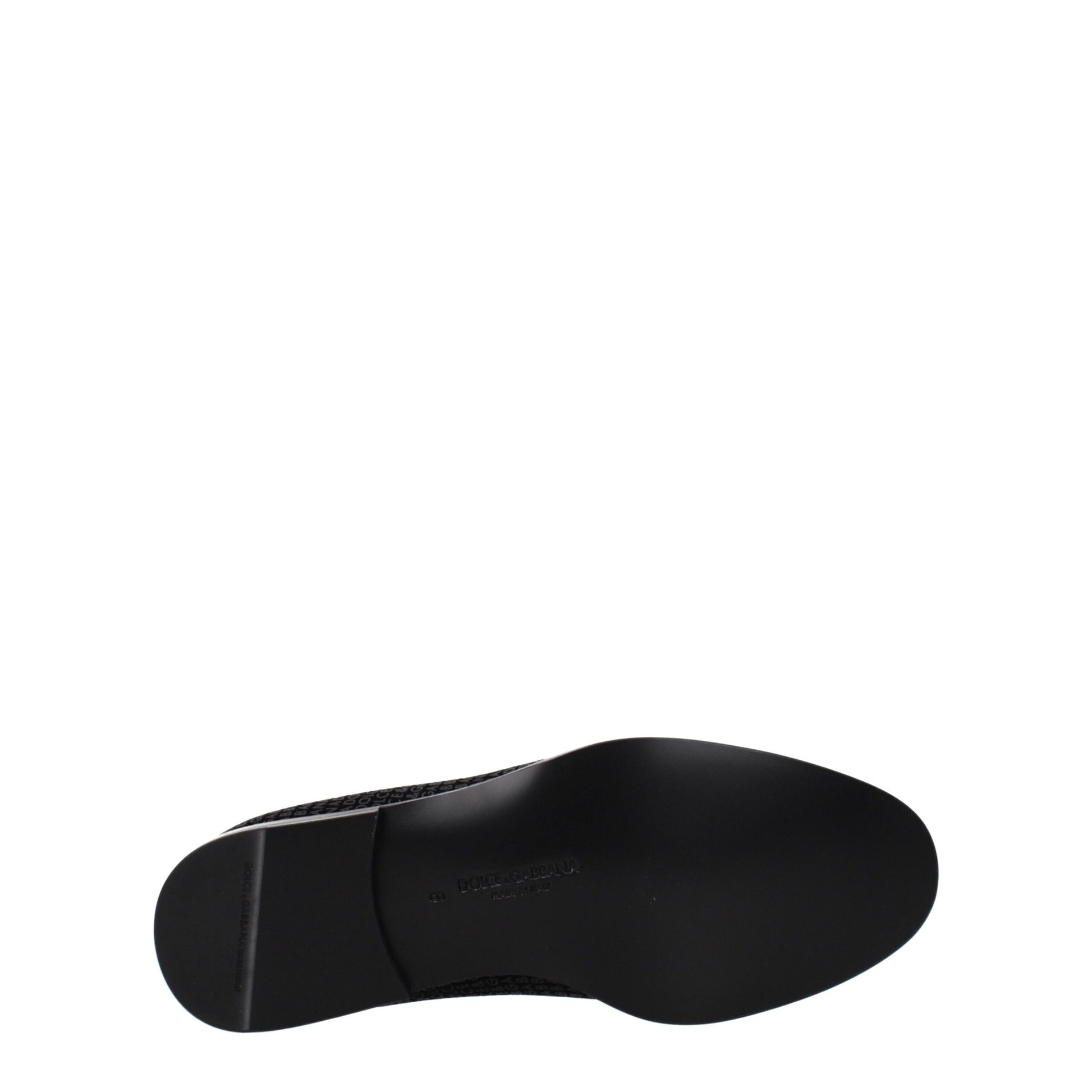 Dolce & Gabbana Black Velvet Slip-On Loafers Curated Luxury Accessories by Orvyn
